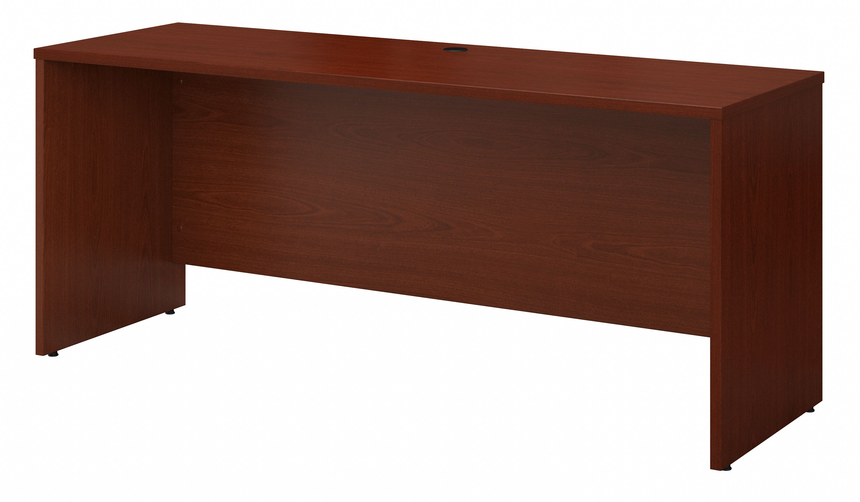 Shop Bush Business Furniture Series C 72W x 24D Credenza Desk 02 WC36726 #color_mahogany