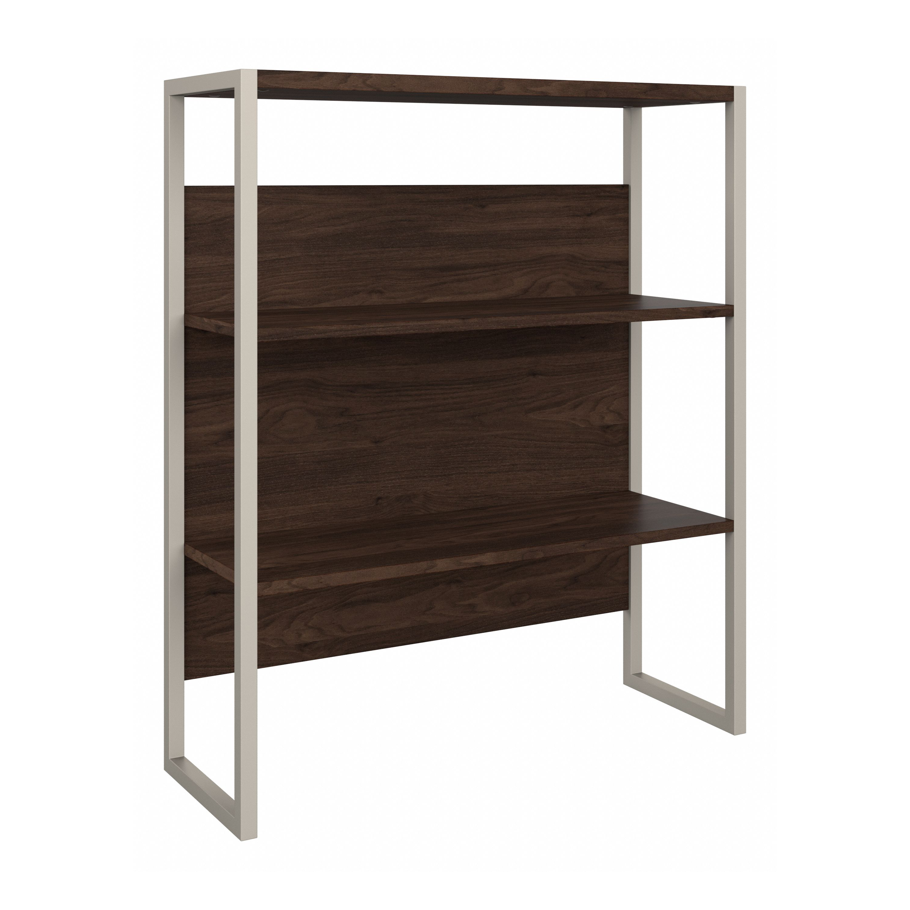 Shop Bush Business Furniture Hybrid 36W Bookcase Hutch 02 HYH236BW #color_black walnut
