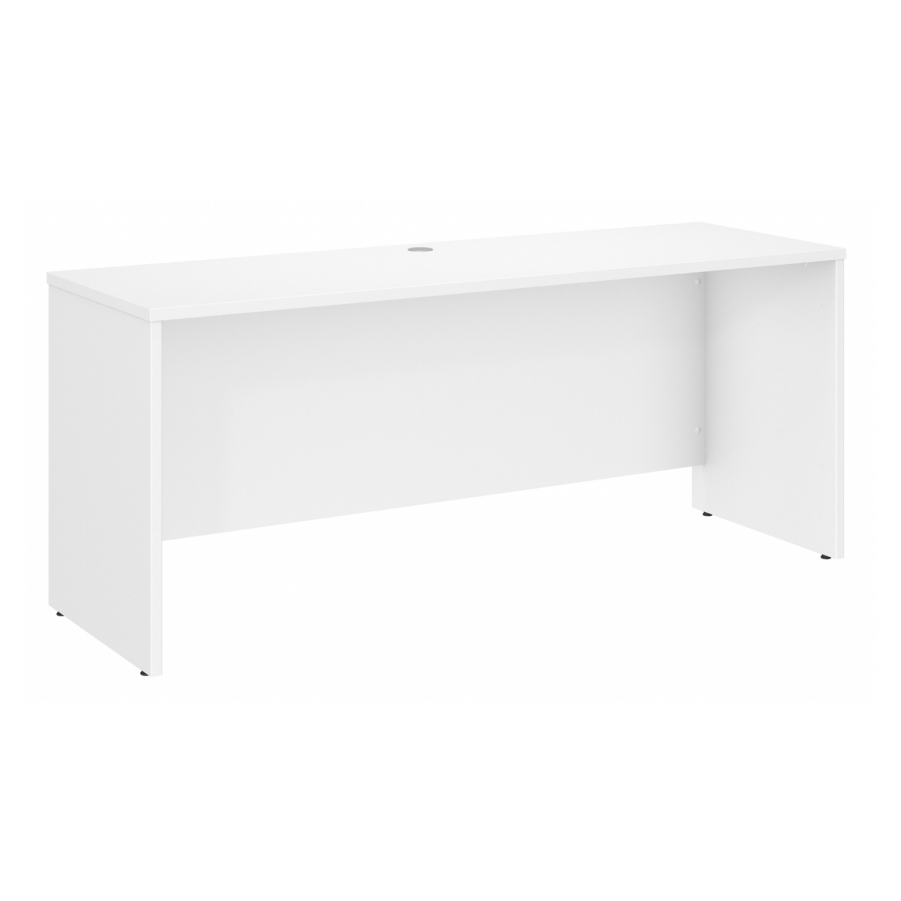 Shop Bush Business Furniture Studio C 72W x 24D Credenza Desk 02 SCD372WH #color_white
