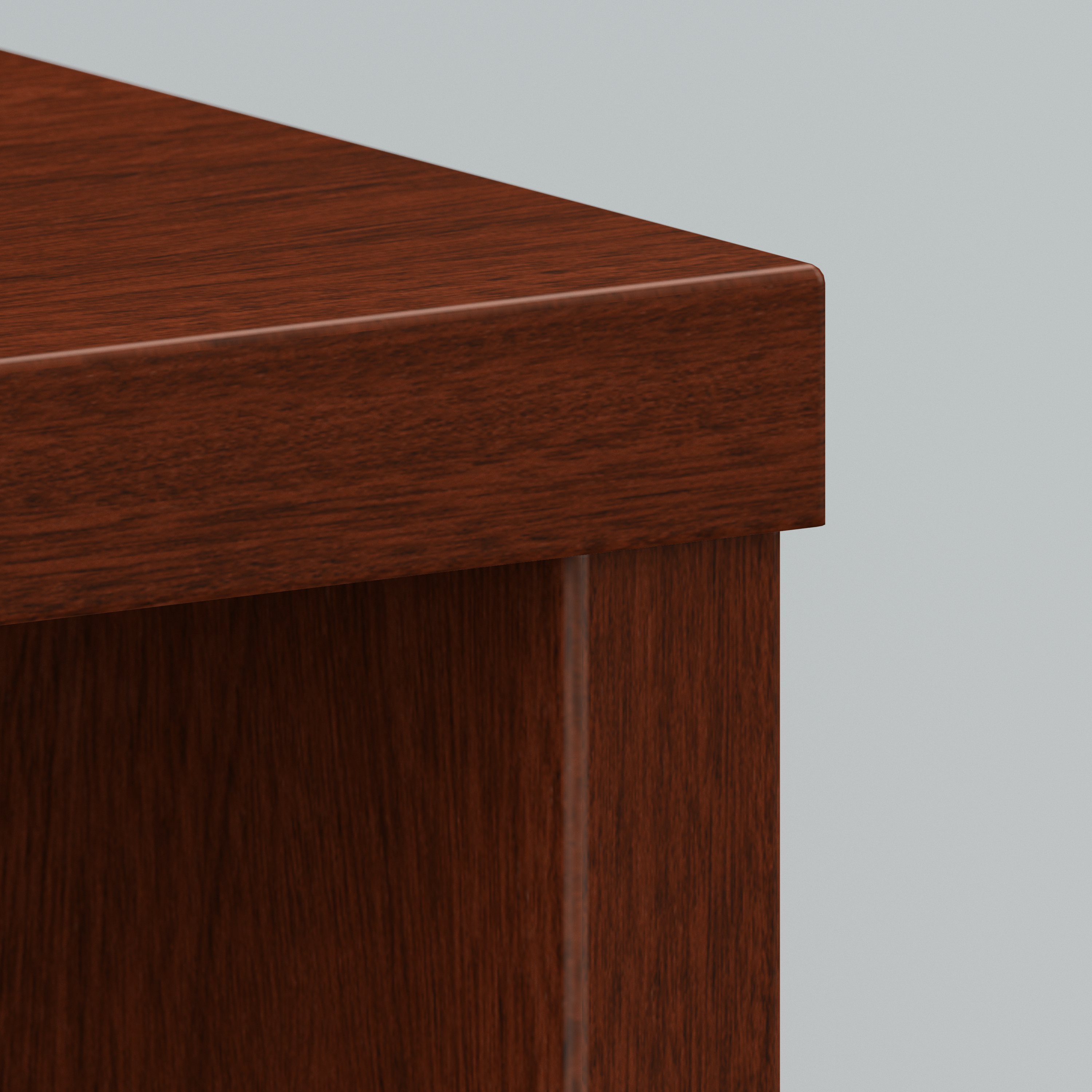Shop Bush Business Furniture Series C 72W x 24D Credenza Desk 04 WC36726 #color_mahogany