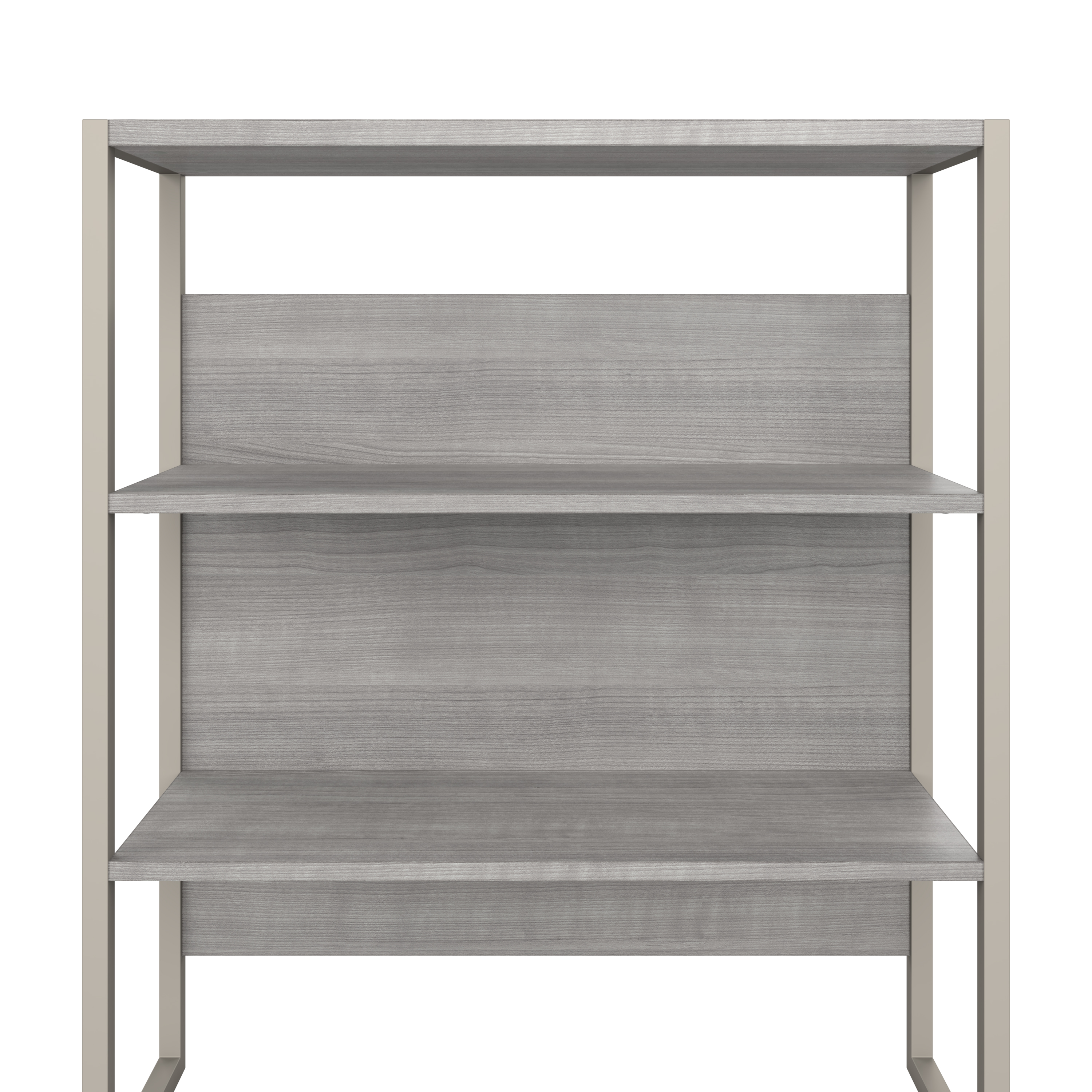 Shop Bush Business Furniture Hybrid 36W Bookcase Hutch 03 HYH236PG #color_platinum gray
