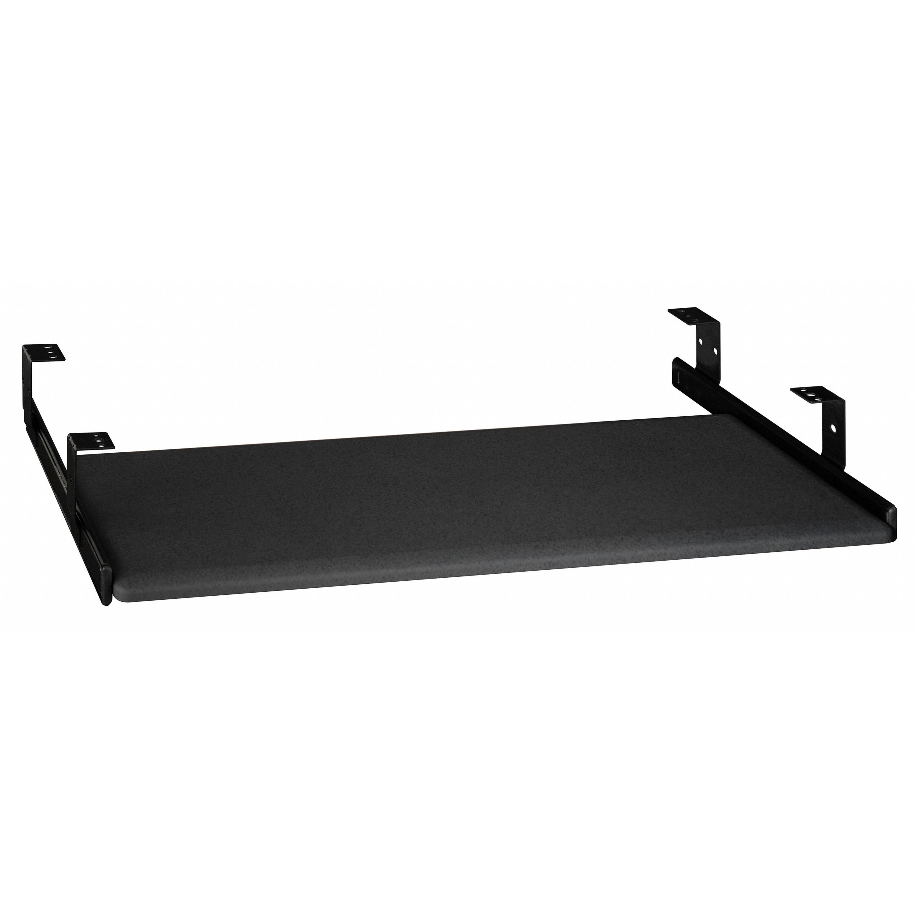 Shop Bush Business Furniture Universal Keyboard Shelf 02 AC99808-03 #color_black textured vinyl