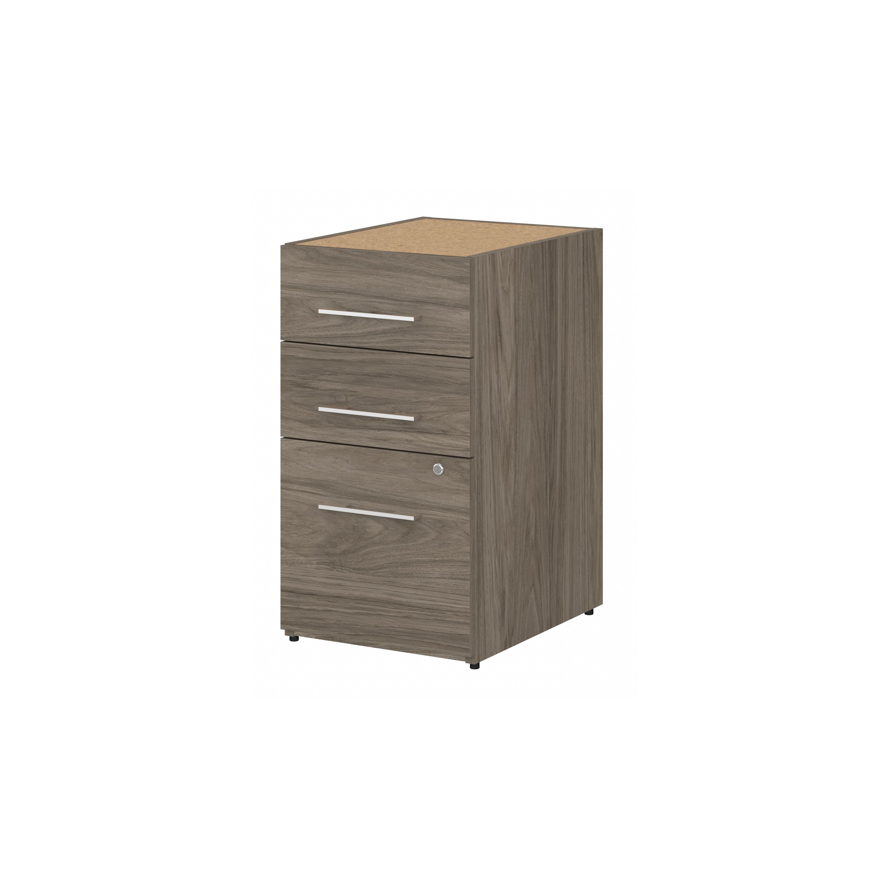 Shop Bush Business Furniture Office 500 16W 3 Drawer File Cabinet - Assembled 02 OFF116MHSU #color_modern hickory
