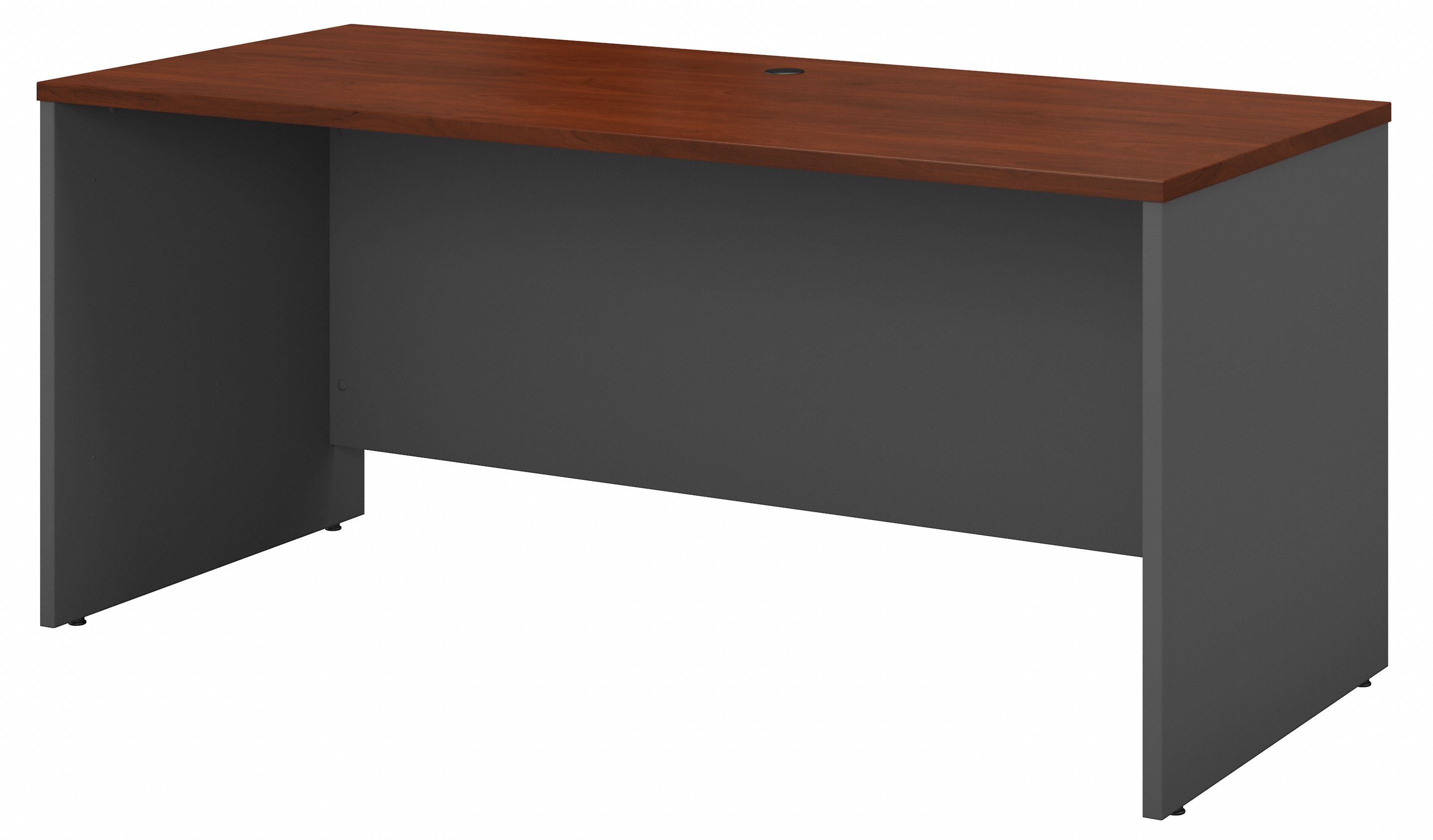 Shop Bush Business Furniture Series C 60W x 24D Credenza Desk 02 WC24461 #color_hansen cherry/graphite gray