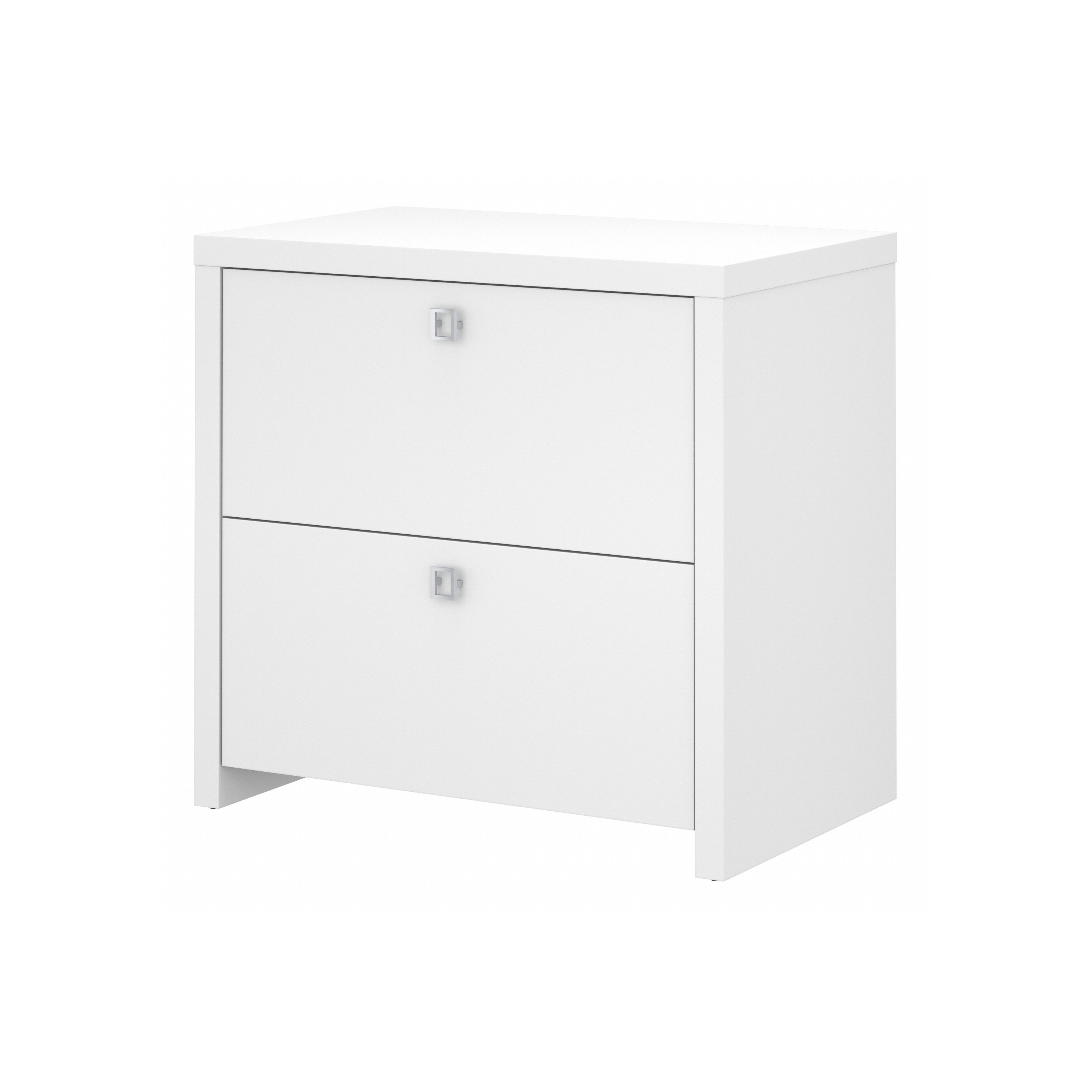 Shop Bush Business Furniture Echo 2 Drawer Lateral File Cabinet 02 KI60102-03 #color_pure white