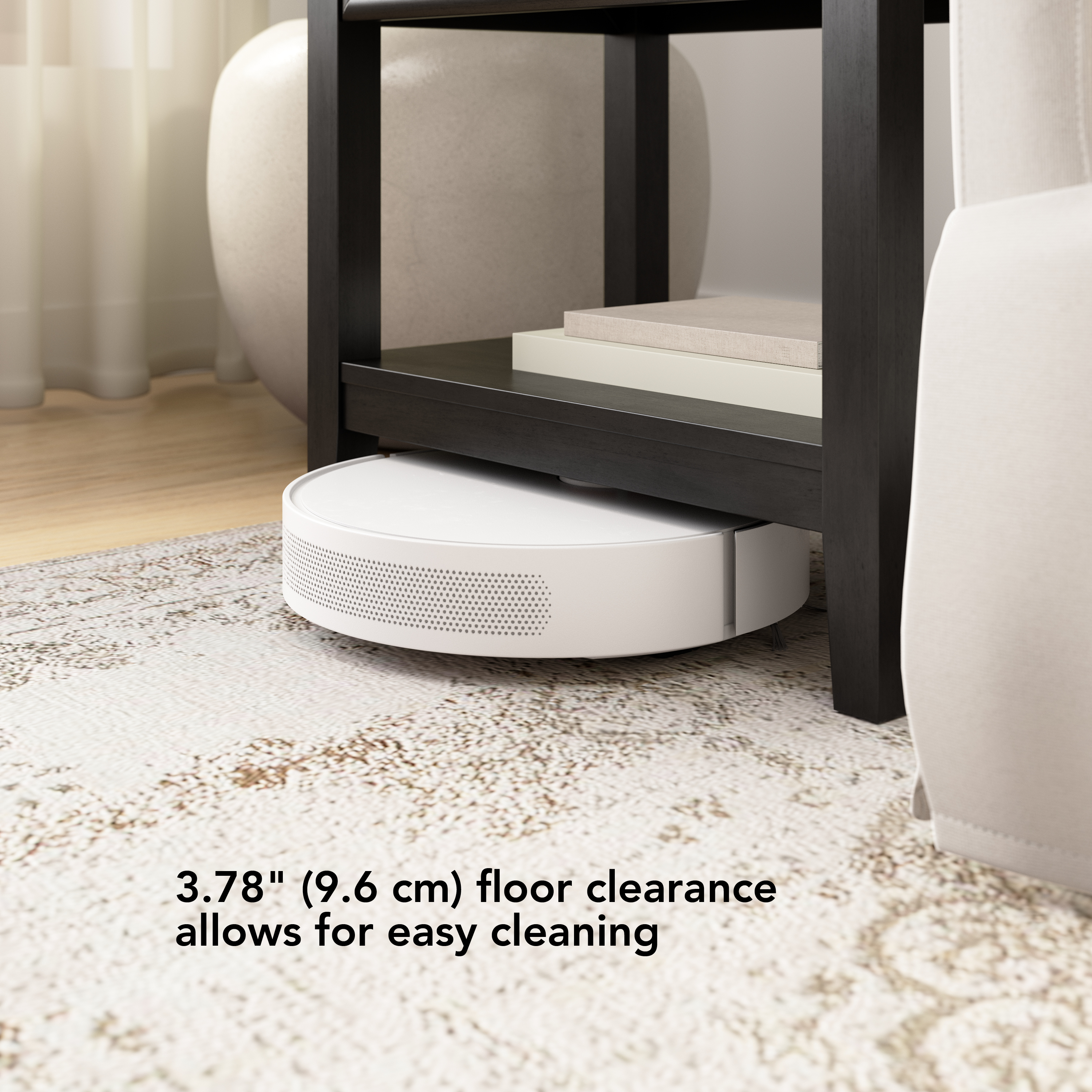 Bush Home Camille Fluted Nightstand with Drawer