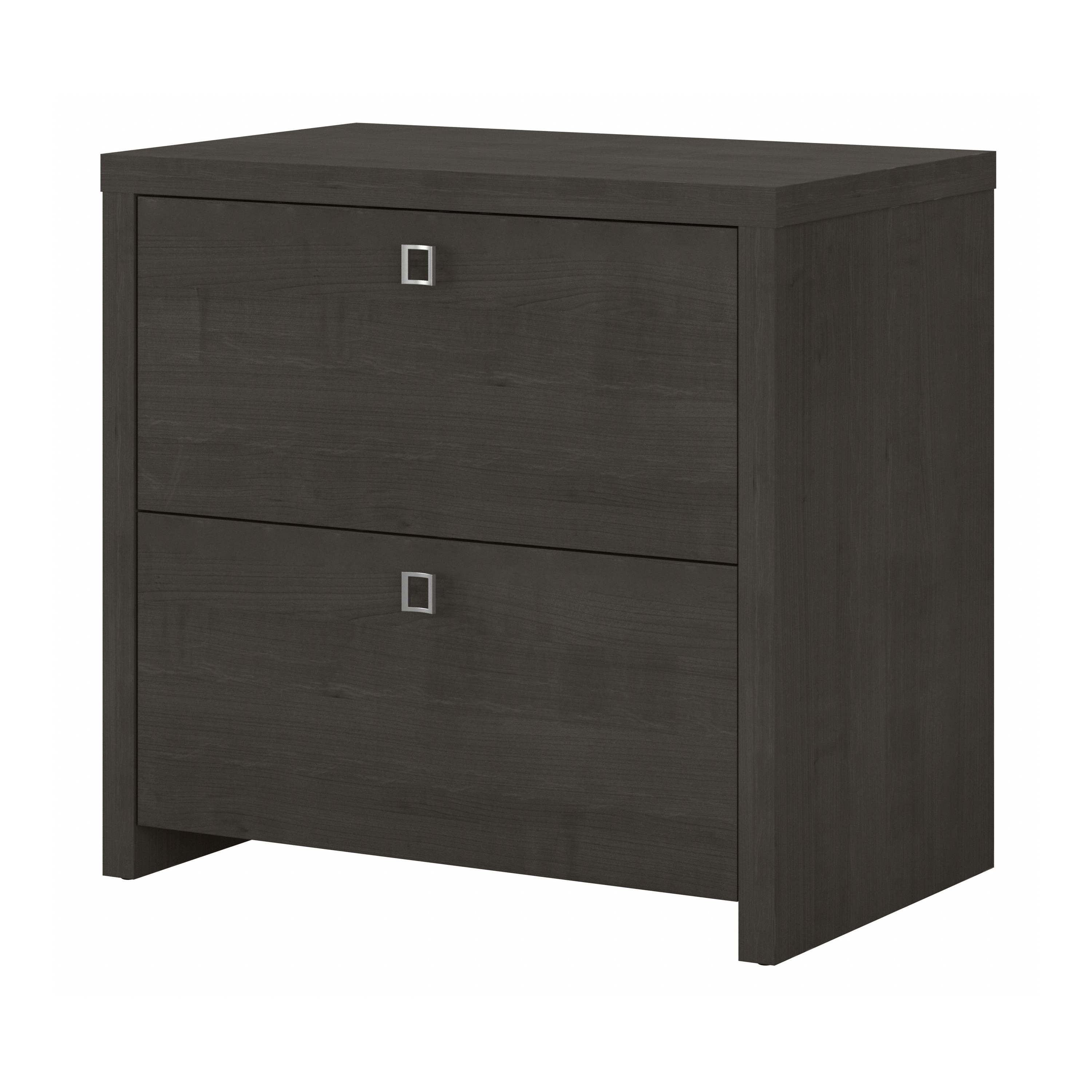 Shop Bush Business Furniture Echo 2 Drawer Lateral File Cabinet 02 KI60302-03 #color_charcoal maple
