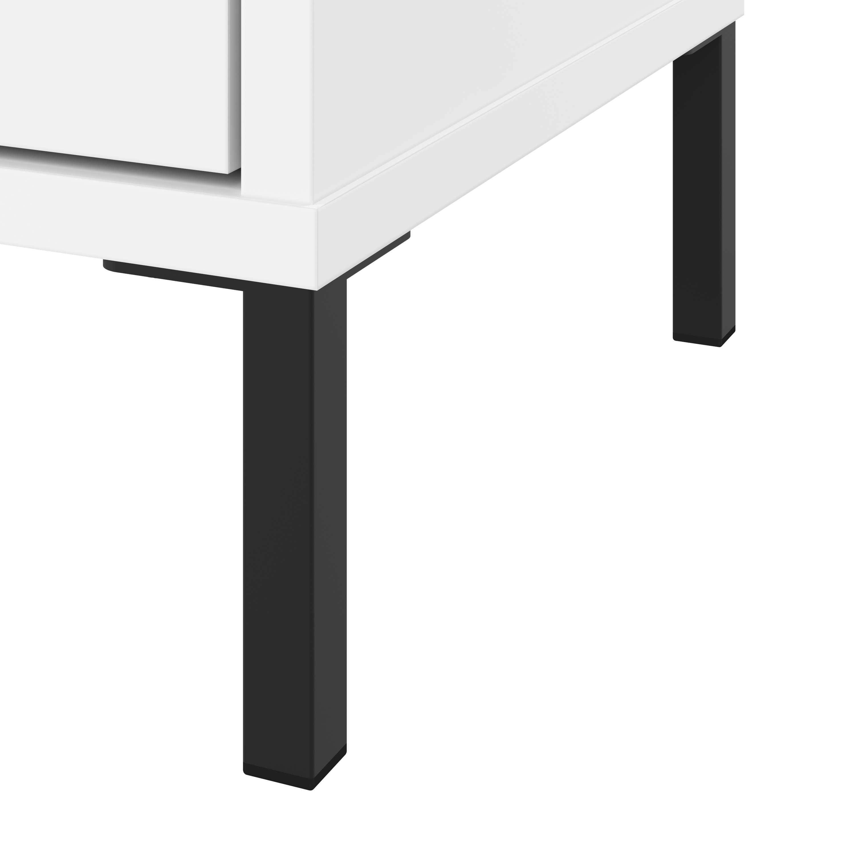Shop Bush Furniture Essence 6 Cube Organizer 03 ESB137WH #color_white