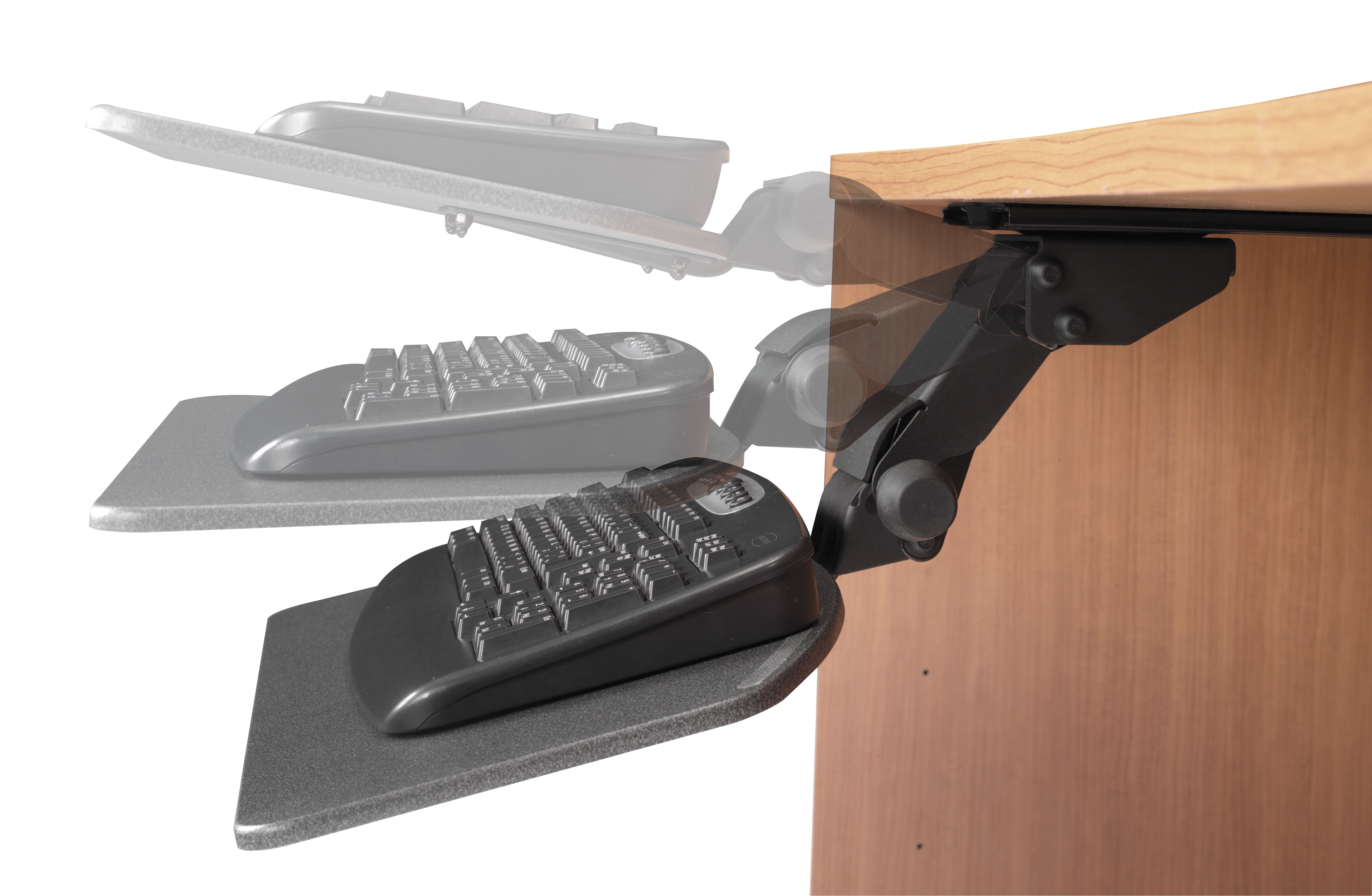 Shop Bush Business Furniture Articulating Keyboard Tray 03 AC99801-03 #color_galaxy