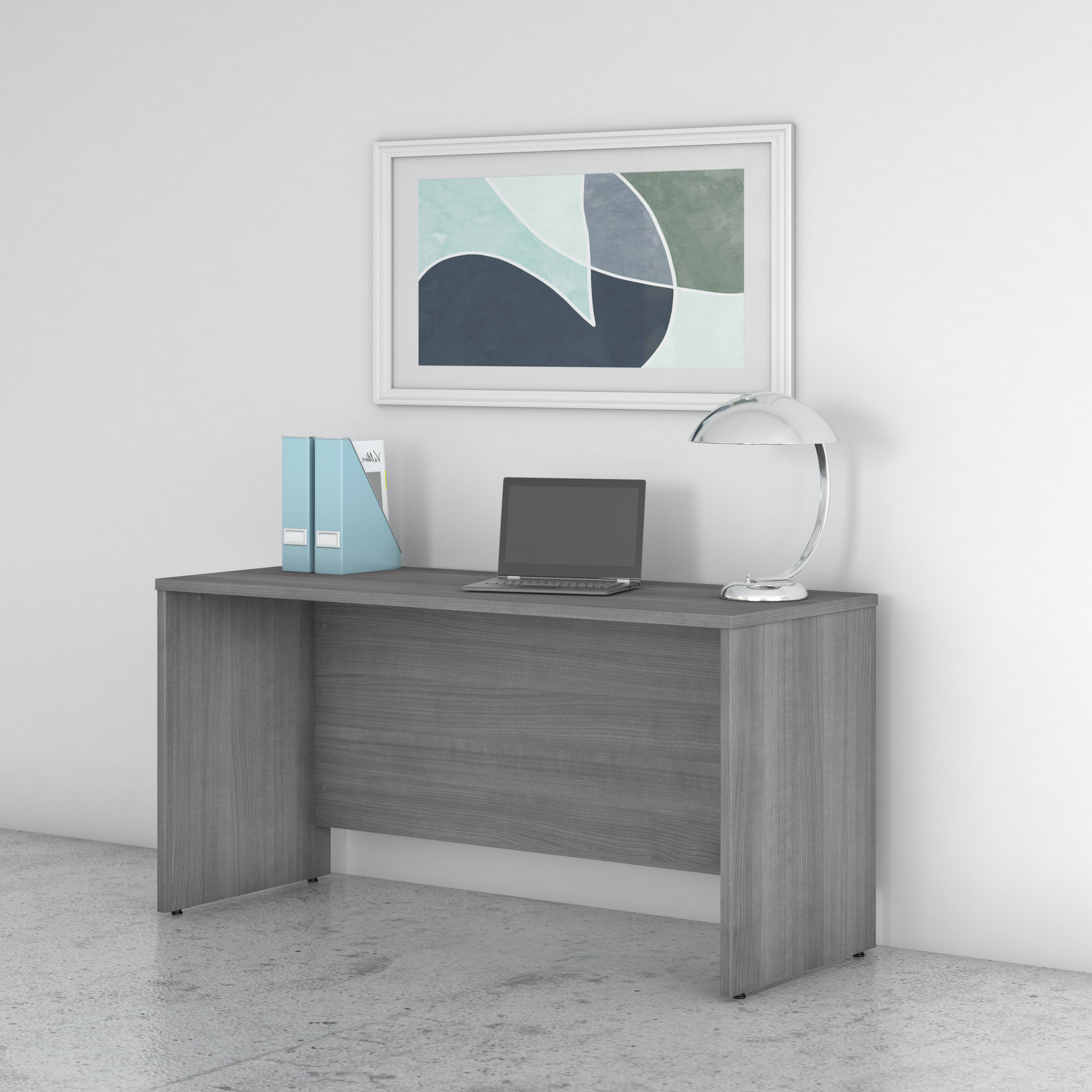 Shop Bush Business Furniture Studio C 60W x 24D Credenza Desk 01 SCD360PG #color_platinum gray
