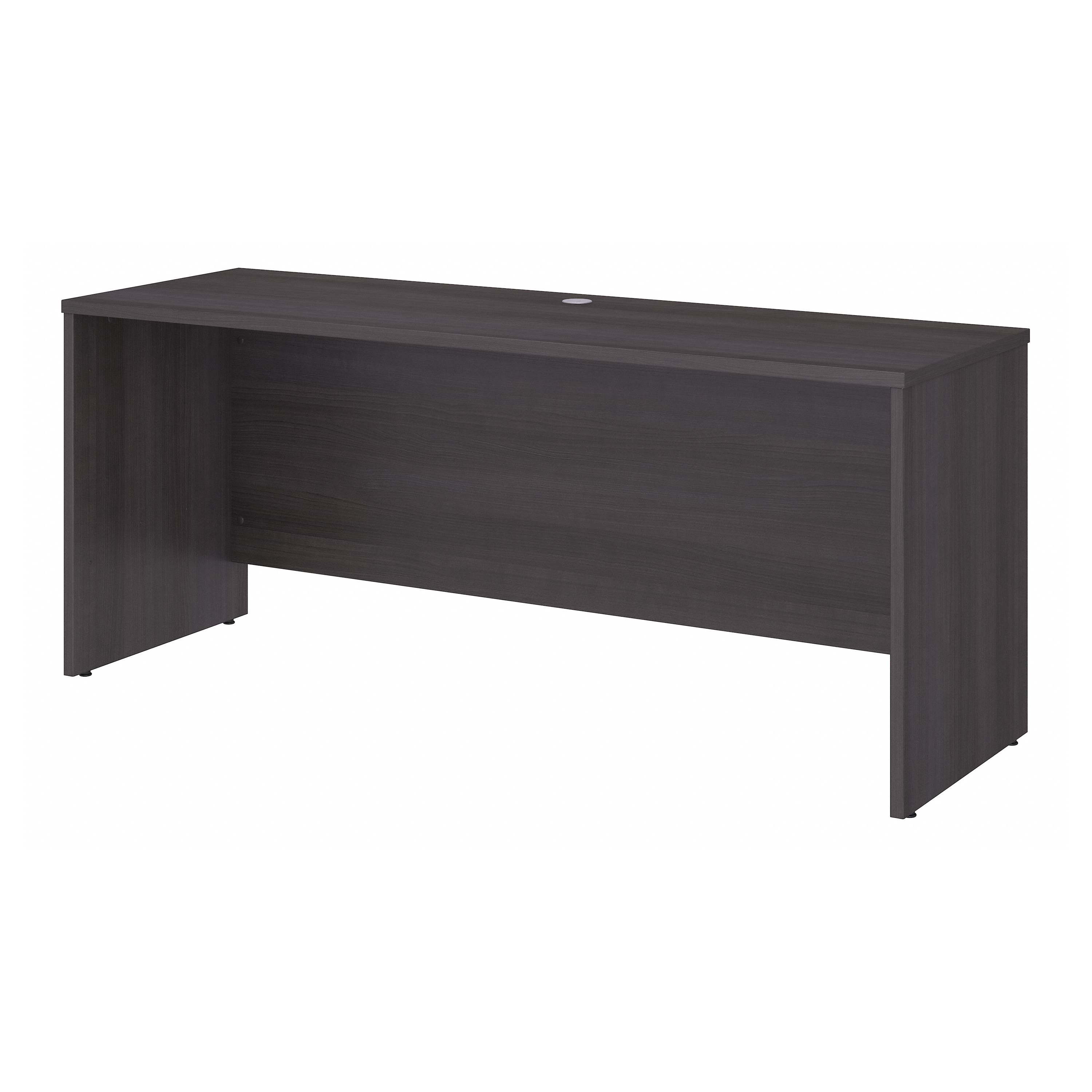 Shop Bush Business Furniture Office 500 72W x 24D Credenza Desk 02 OFD272SG-Z #color_storm gray