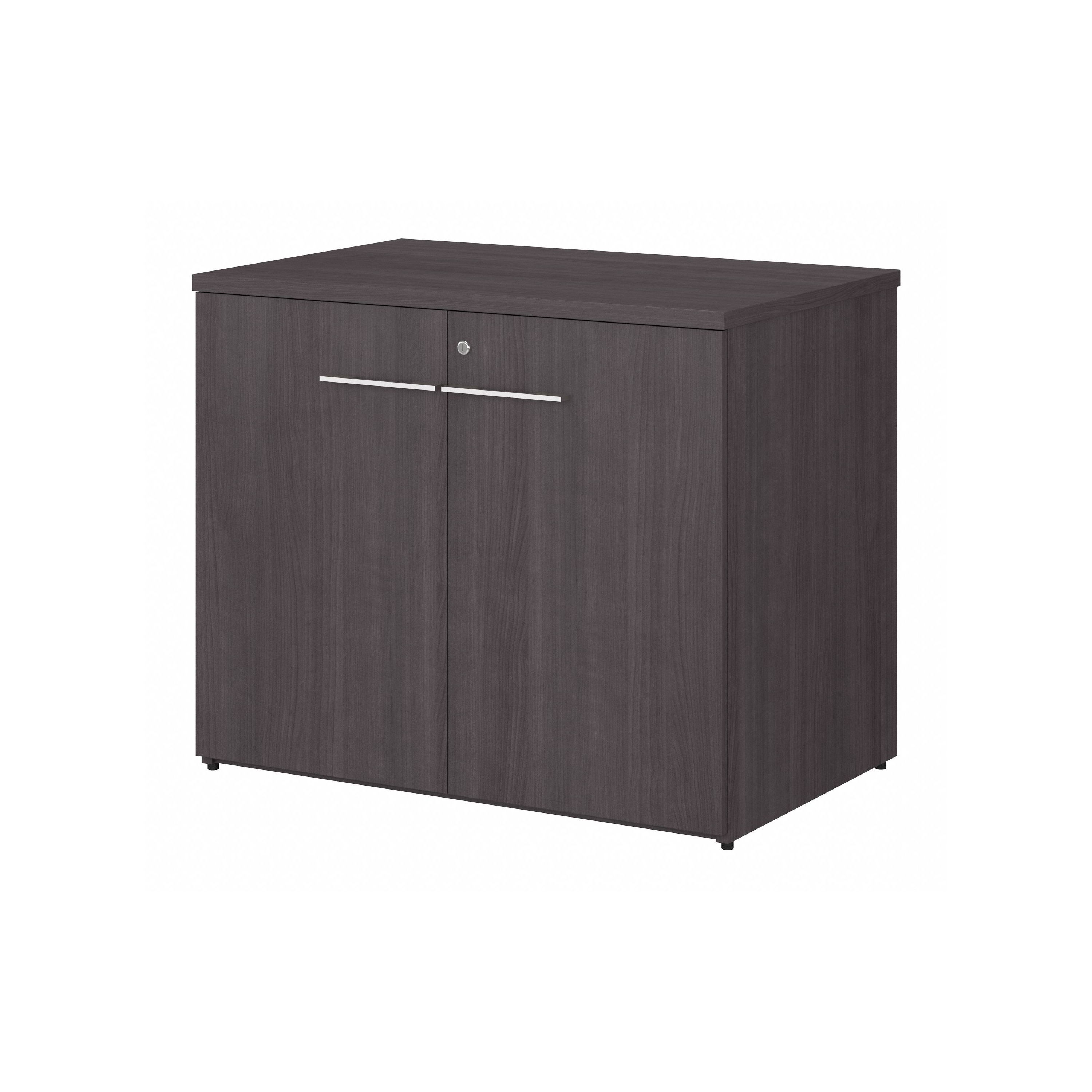 Shop Bush Business Furniture Office 500 36W Storage Cabinet with Doors - Assembled 02 OFS136SGSU #color_storm gray