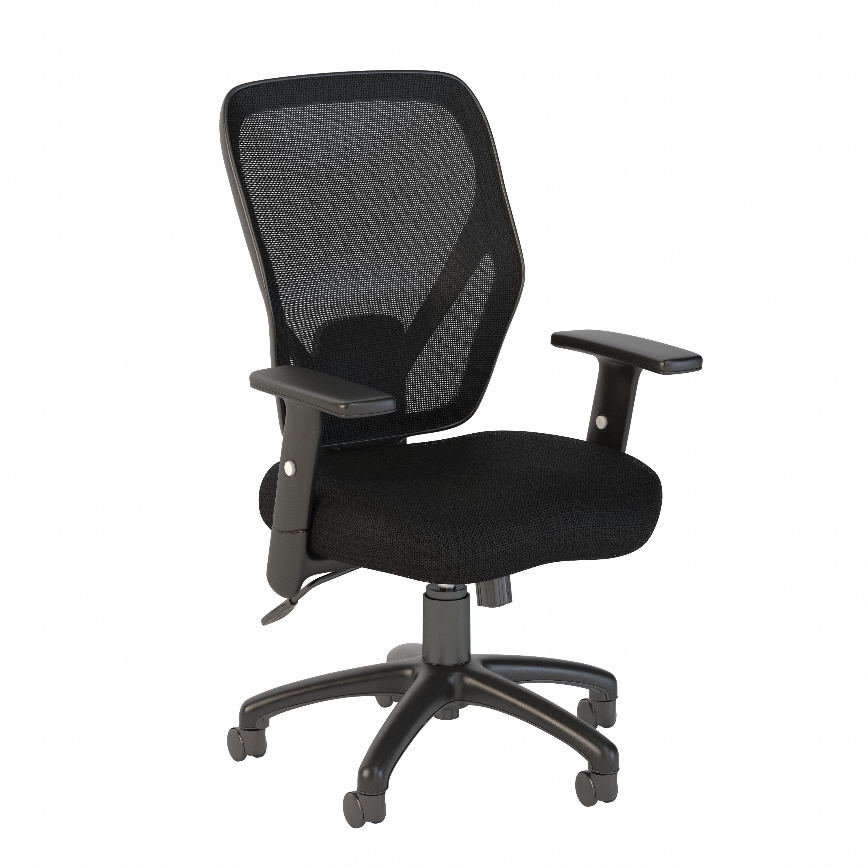Shop Bush Business Furniture Accord Mesh Back Office Chair 02 CH1205BLF-03 #color_black fabric