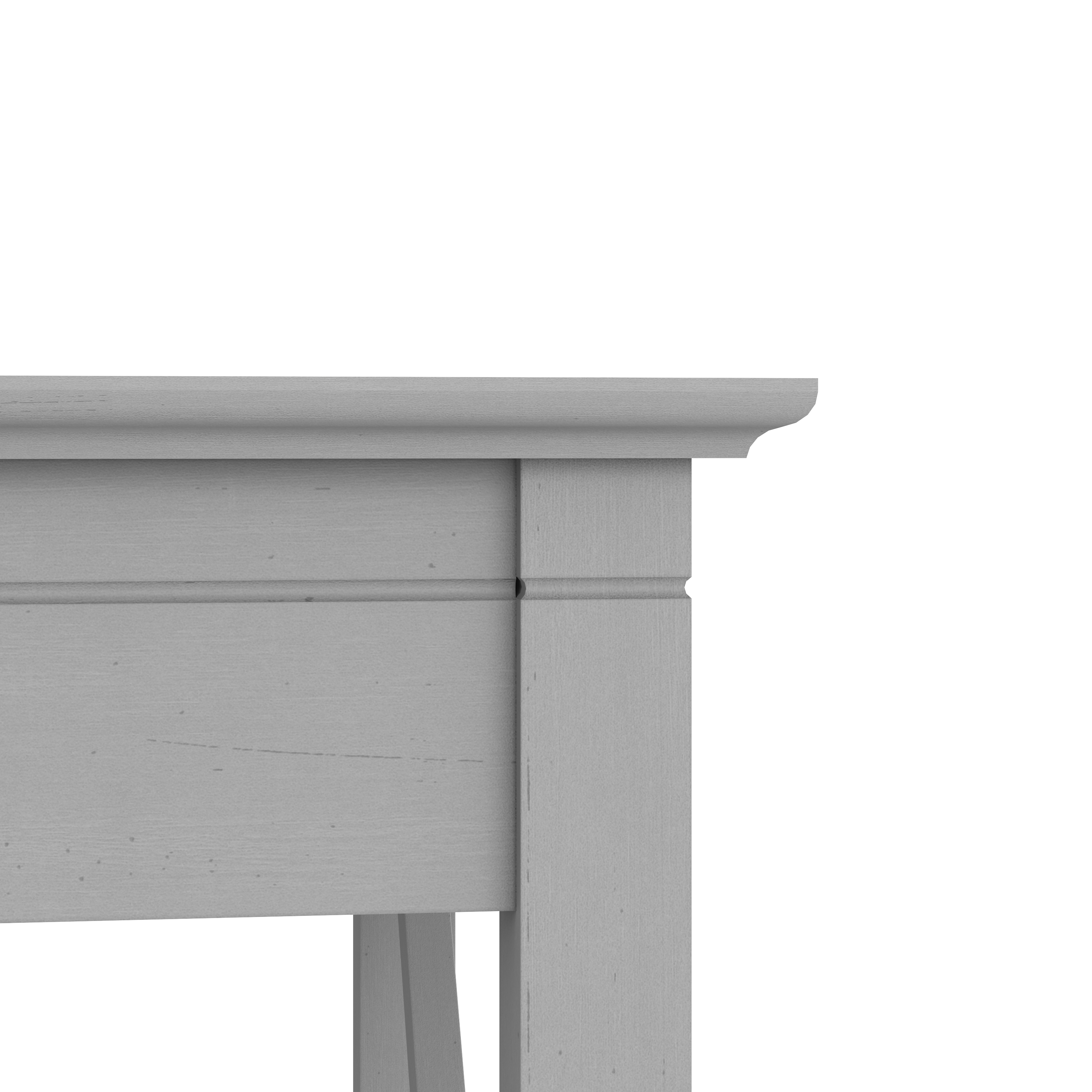 Shop Bush Furniture Key West Console Table with Drawers and Shelves 05 KWT248CG-03 #color_cape cod gray