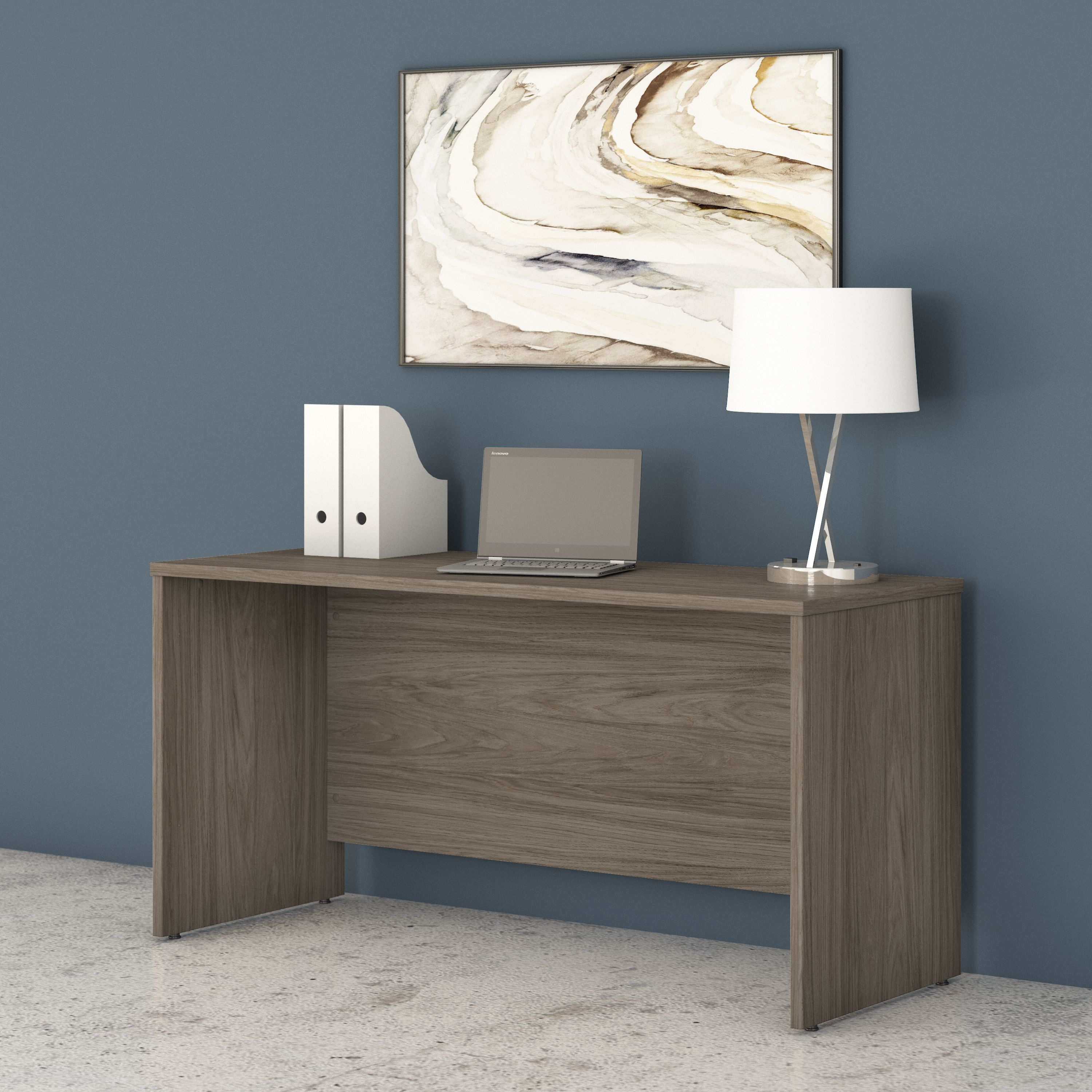 Shop Bush Business Furniture Studio C 60W x 24D Credenza Desk 01 SCD360MH #color_modern hickory