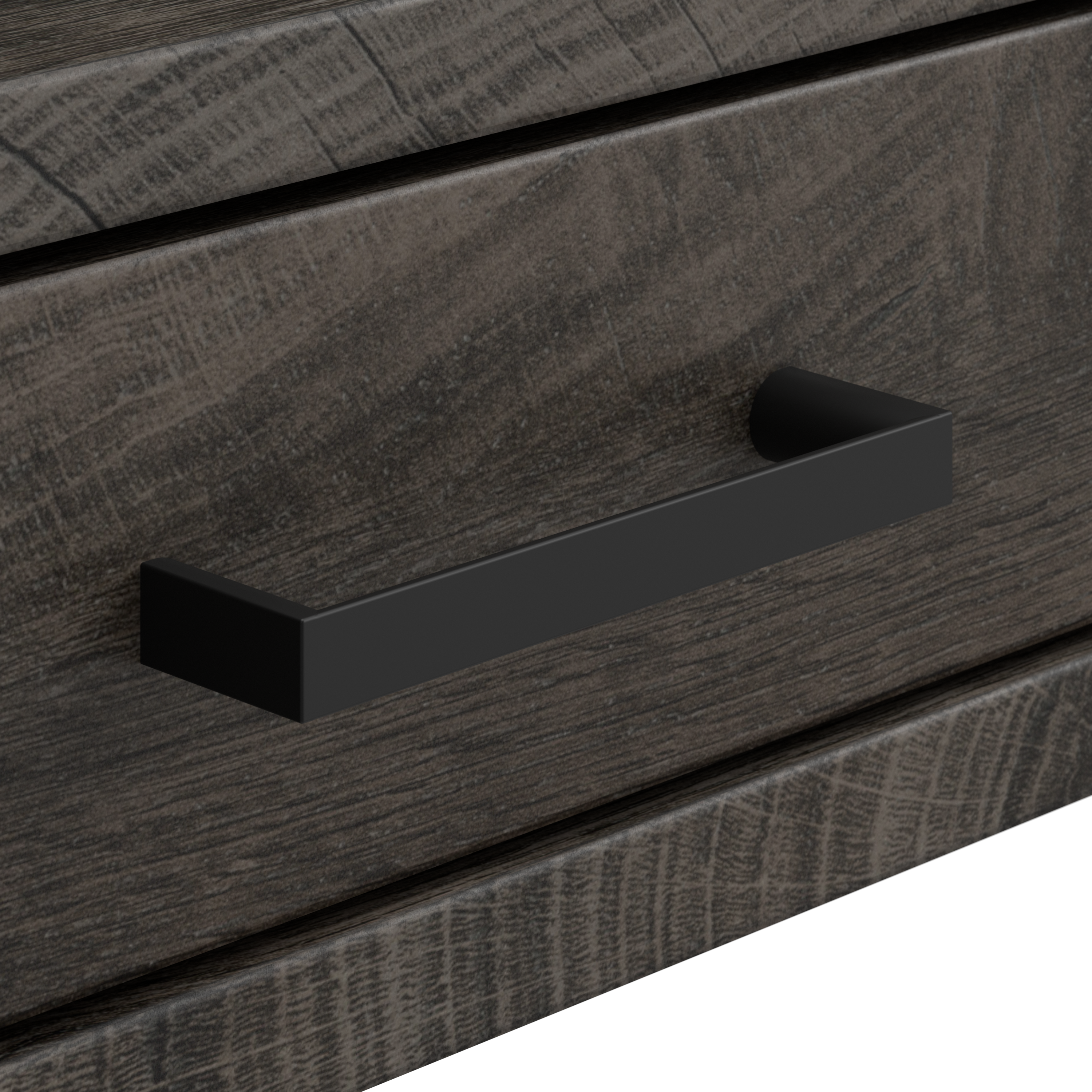 Shop Bush Furniture Steele 40W Writing Desk 04 SED140GH-03 #color_dark gray hickory