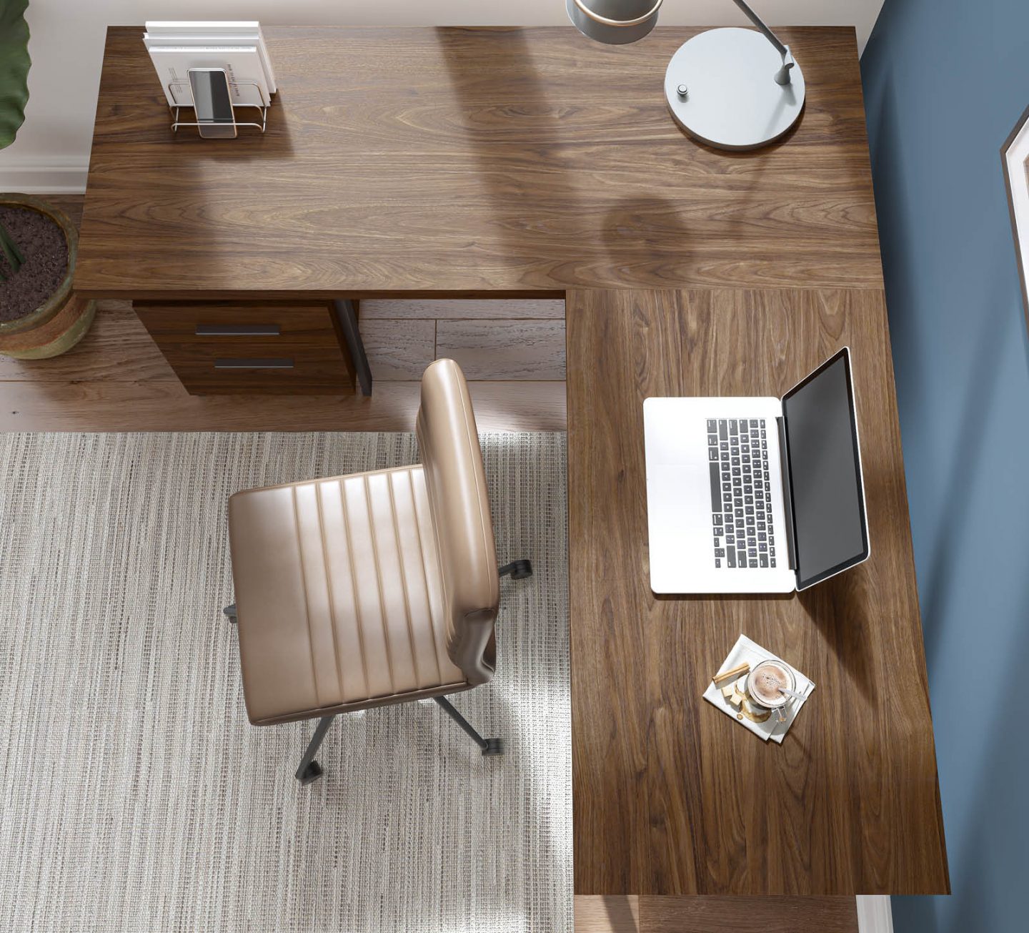A Bush Home Desk in Every Shape and Form