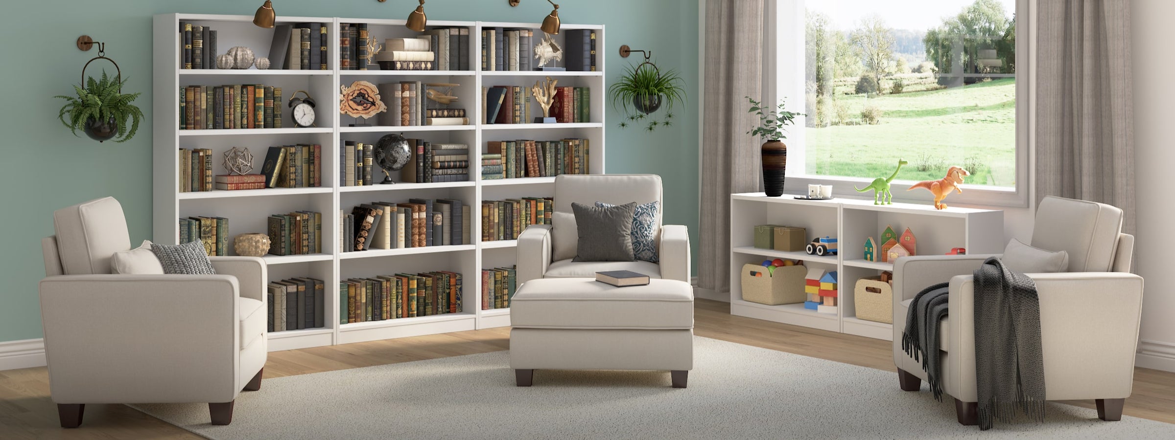 Bookcases & Storage Furniture | Bush Home