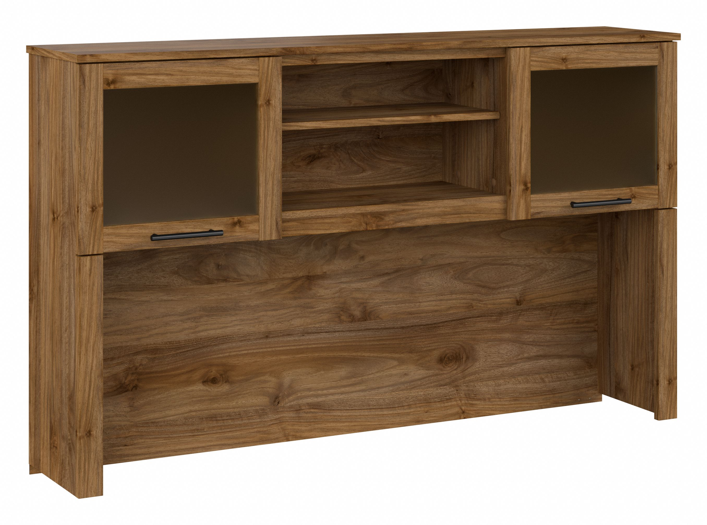Shop Bush Furniture Somerset 60W Desk Hutch 02 WC81331 #color_fresh walnut