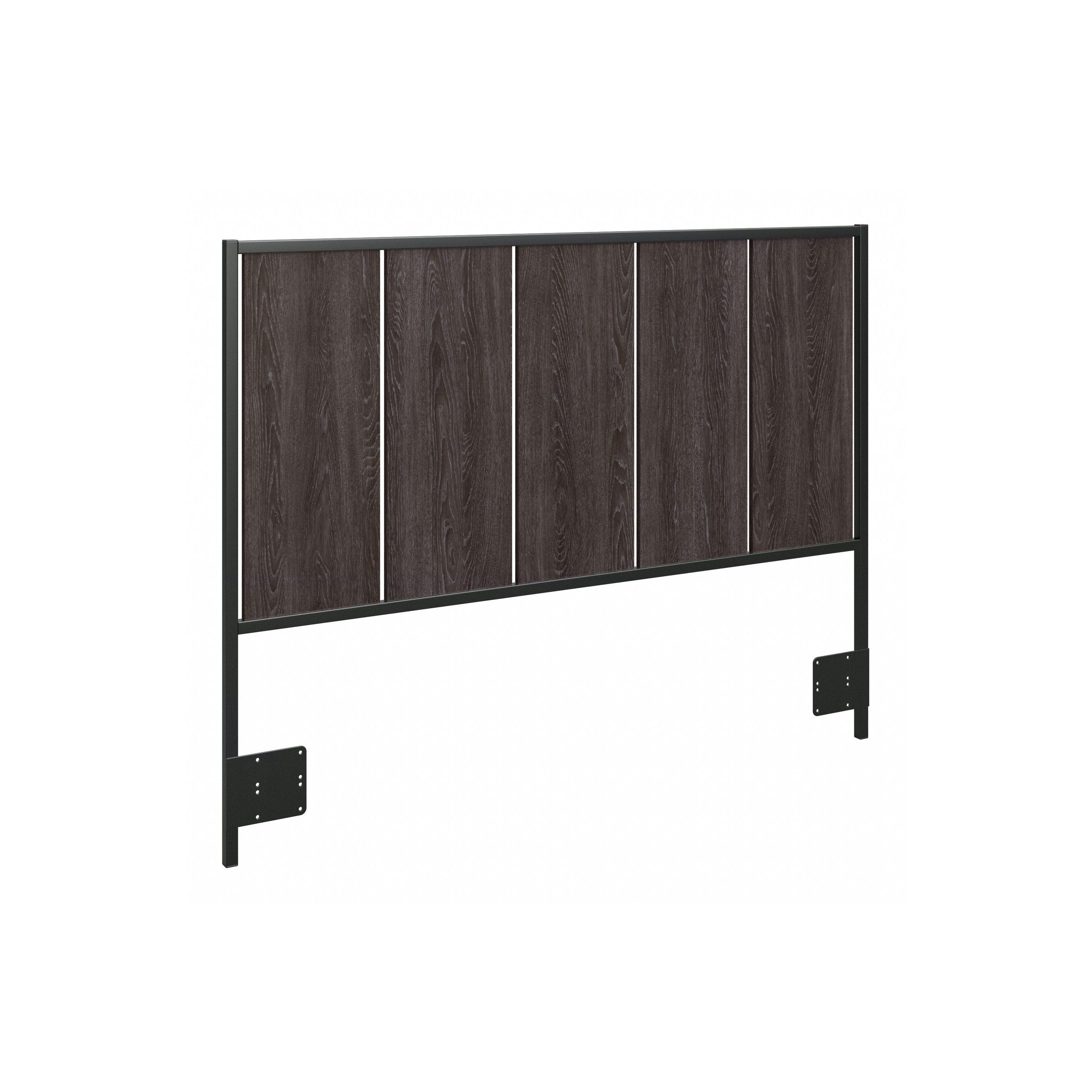 Shop Bush Furniture Atria Full/Queen Size Headboard 02 ARQ165CR #color_charcoal gray