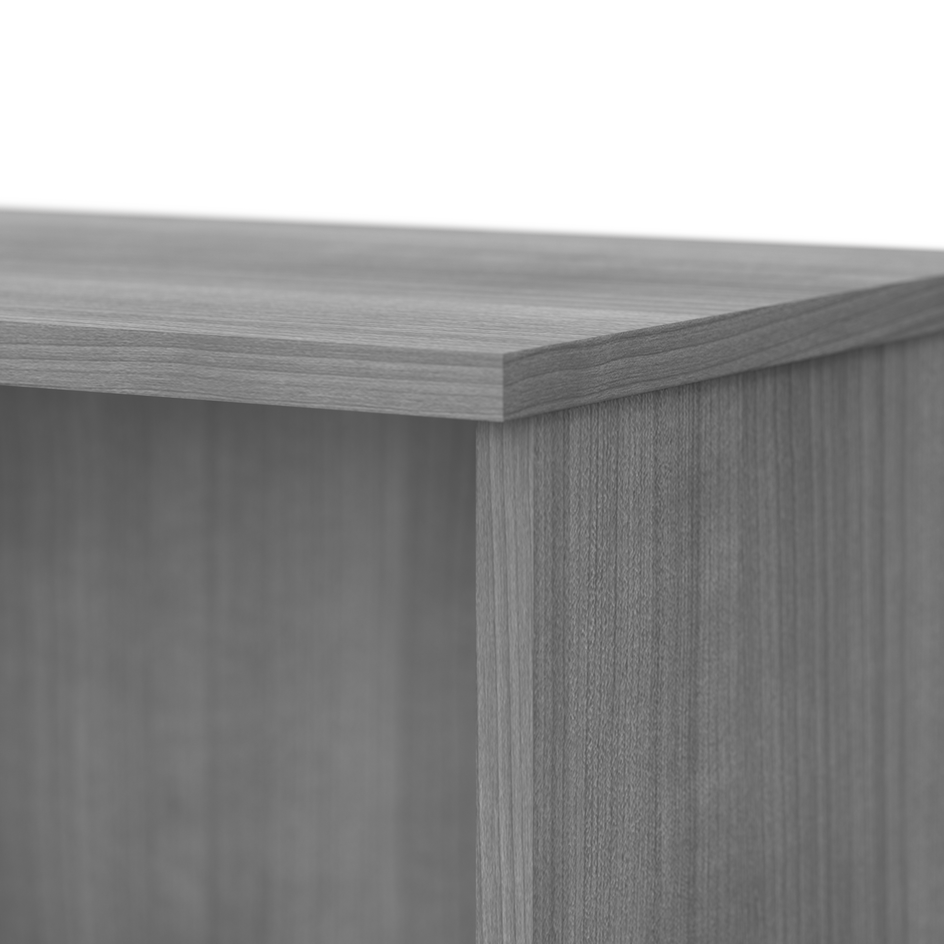 Shop Bush Business Furniture Hybrid Small 2 Shelf Bookcase 04 HY3036PG-Z #color_platinum gray