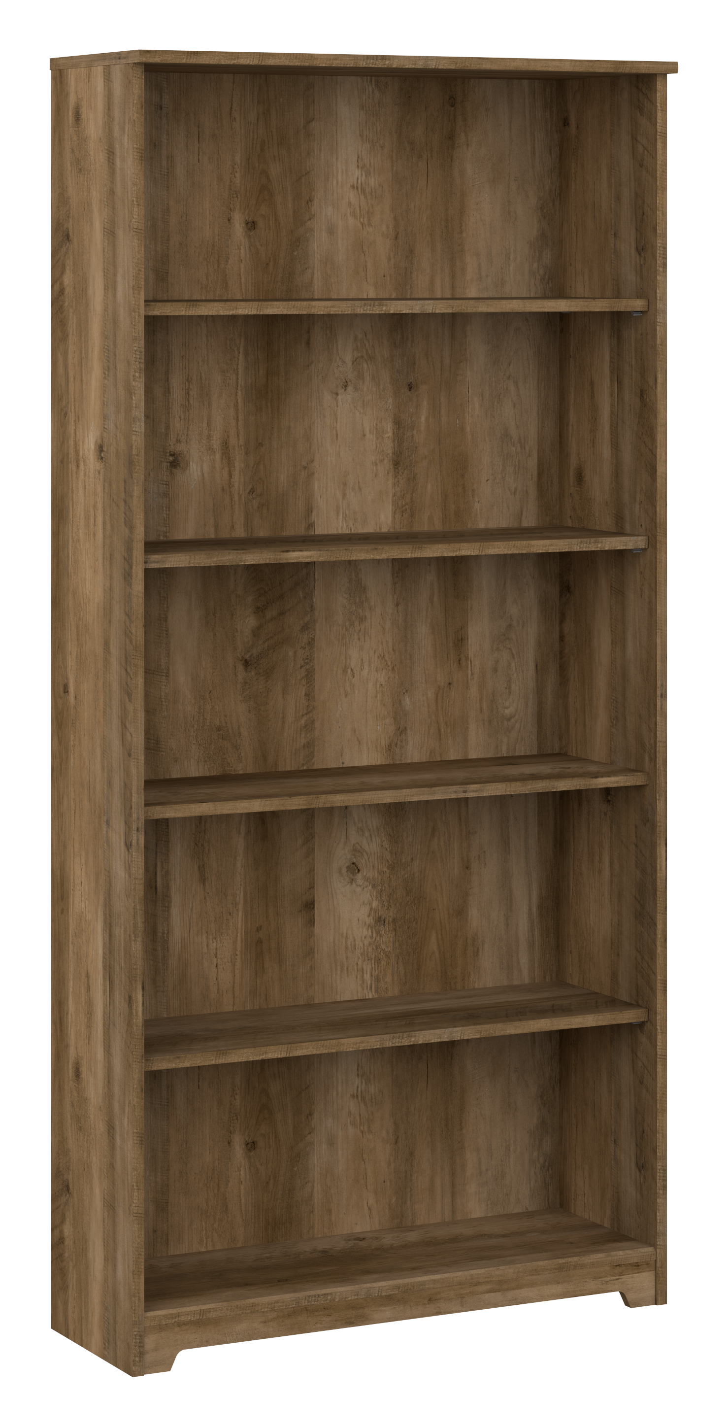 Shop Bush Furniture Cabot Tall 5 Shelf Bookcase 02 WC31566 #color_reclaimed pine