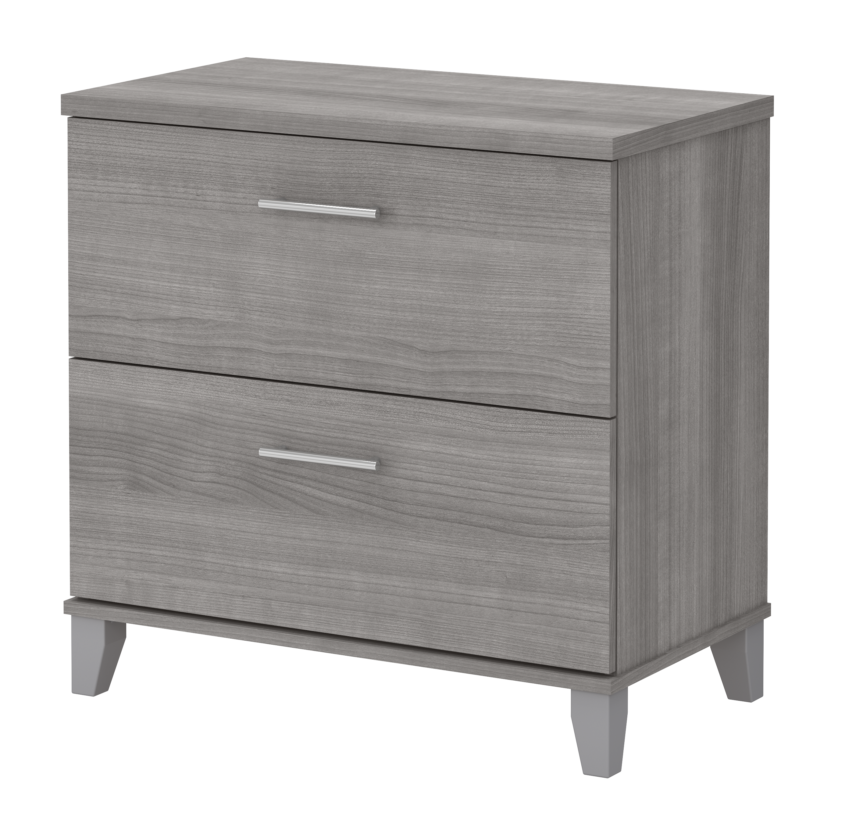 Shop Bush Furniture Somerset 2 Drawer Lateral File Cabinet 02 WC81280 #color_platinum gray