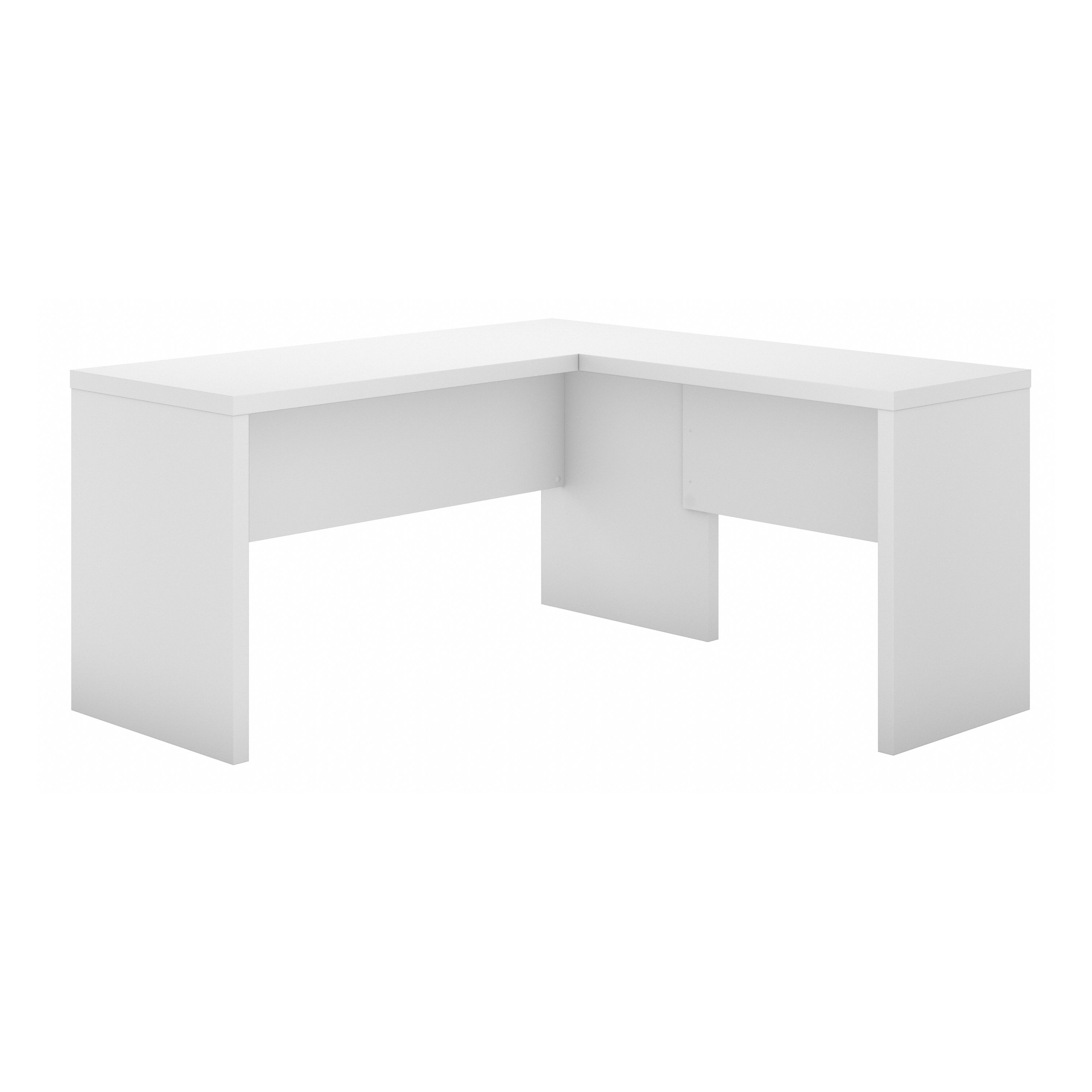 Shop Bush Business Furniture Echo L Shaped Desk 02 ECH026PW #color_pure white