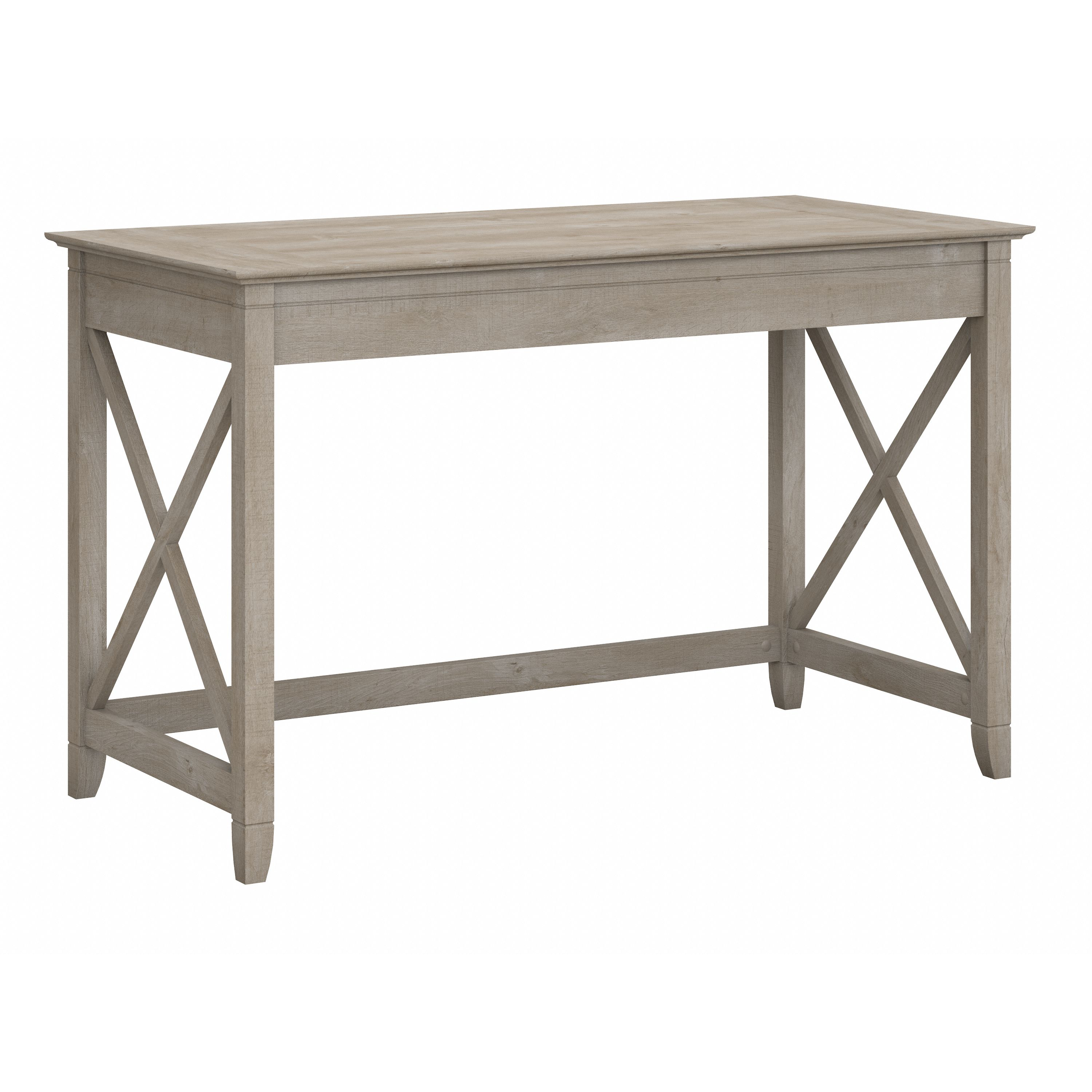 Shop Bush Furniture Key West 48W Writing Desk 02 KWD148WG-03 #color_washed gray