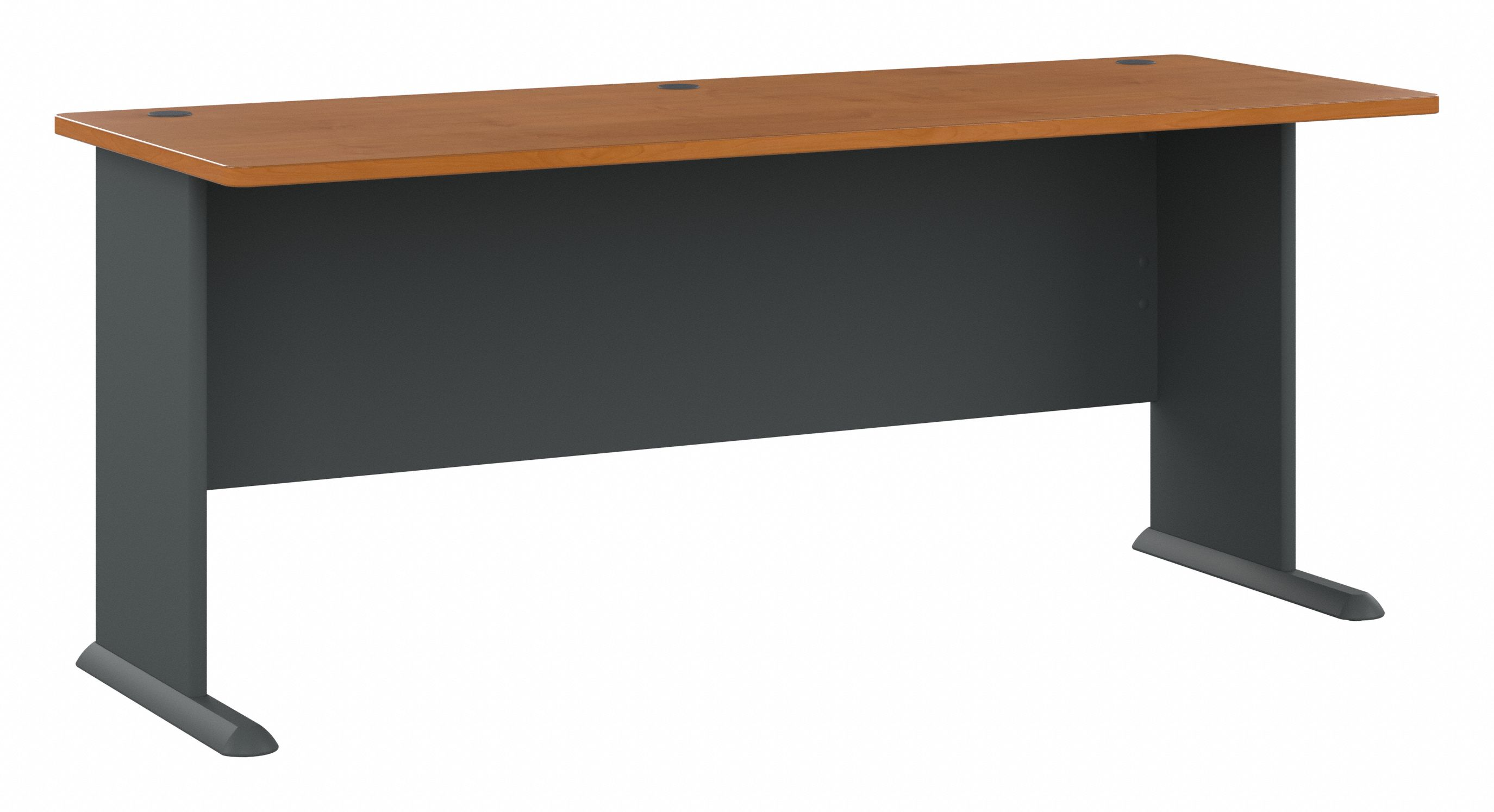 Shop Bush Business Furniture Series A 72W Desk 02 WC57472 #color_natural cherry