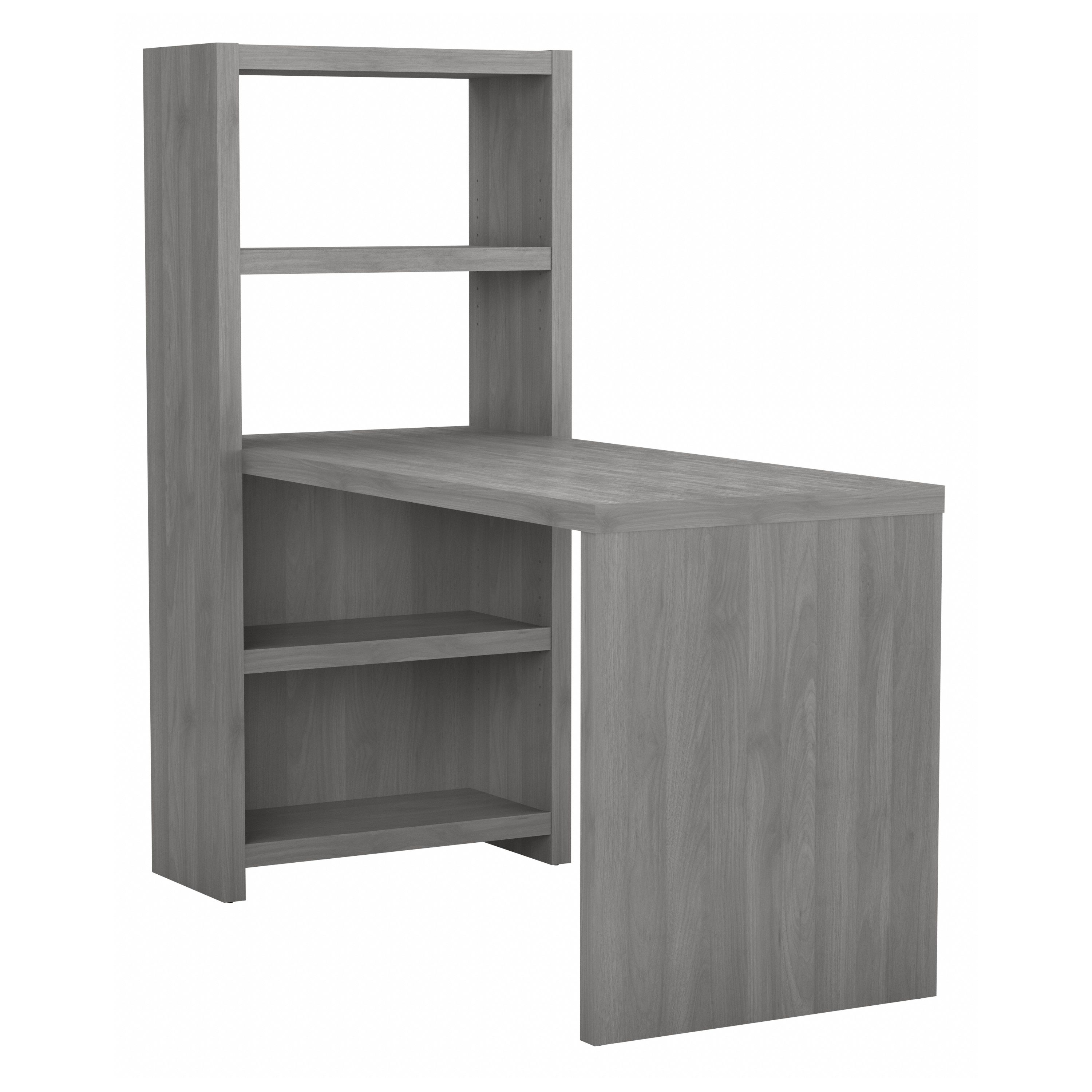 Shop Bush Business Furniture Echo 56W Bookcase Desk 02 KI60407-03 #color_modern gray