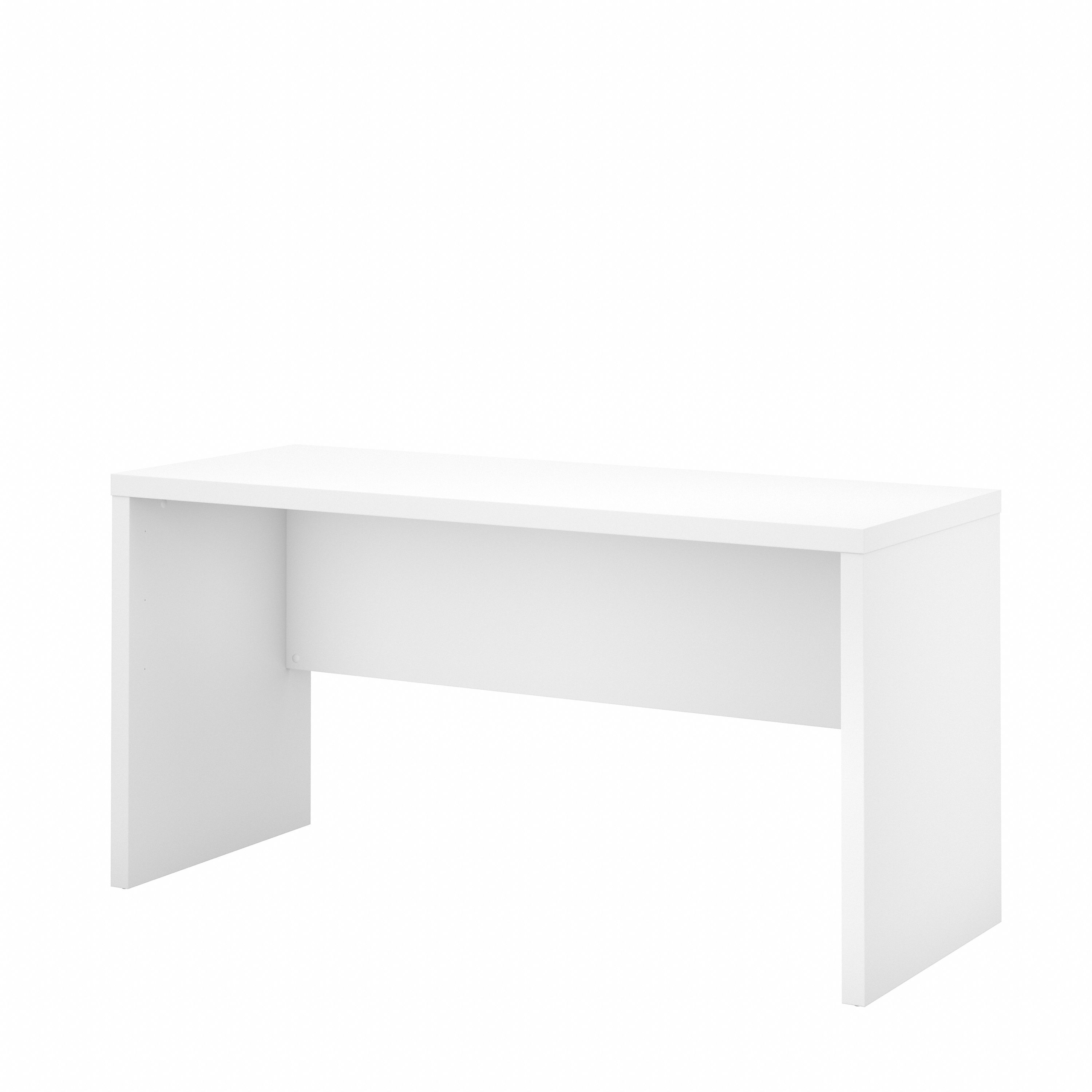Shop Bush Business Furniture Echo 60W Credenza Desk 02 KI60106-03 #color_pure white