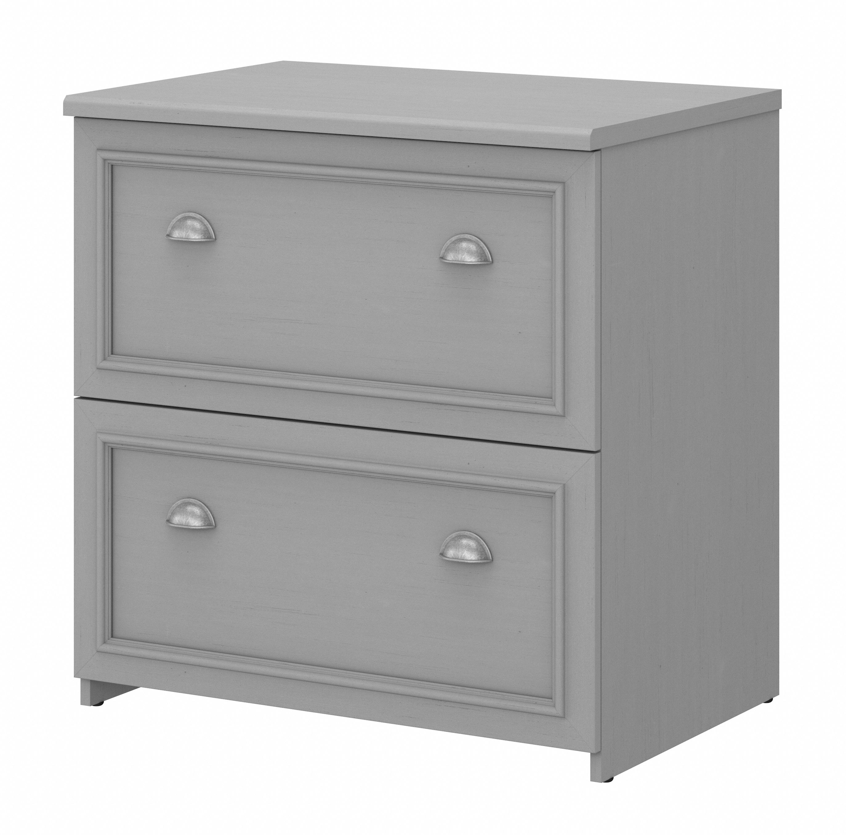 Shop Bush Furniture Fairview 2 Drawer Lateral File Cabinet 02 WC53581-03 #color_cape cod gray