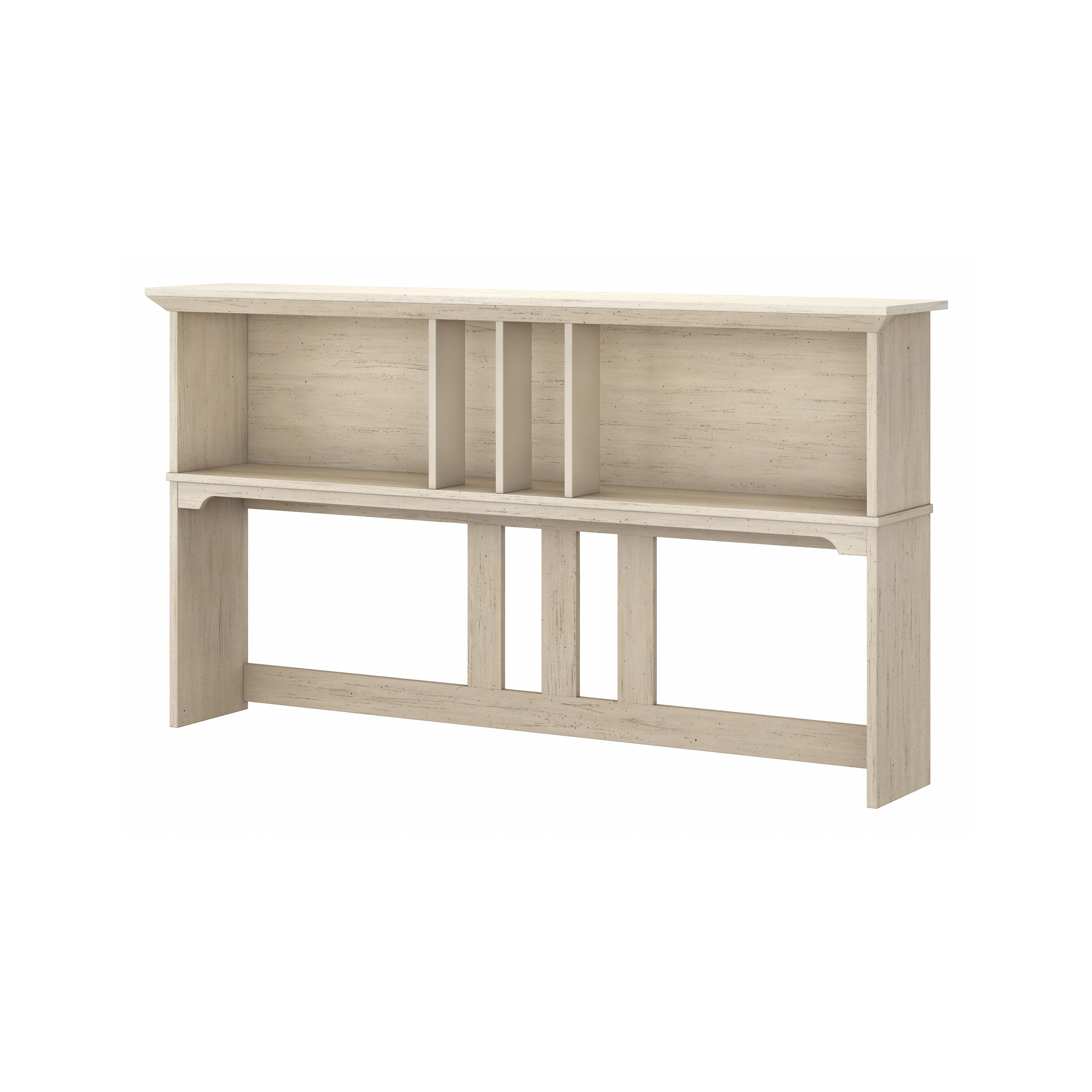 Shop Bush Furniture Salinas 60W Hutch for L Shaped Desk 02 SAH160AW-03 #color_antique white