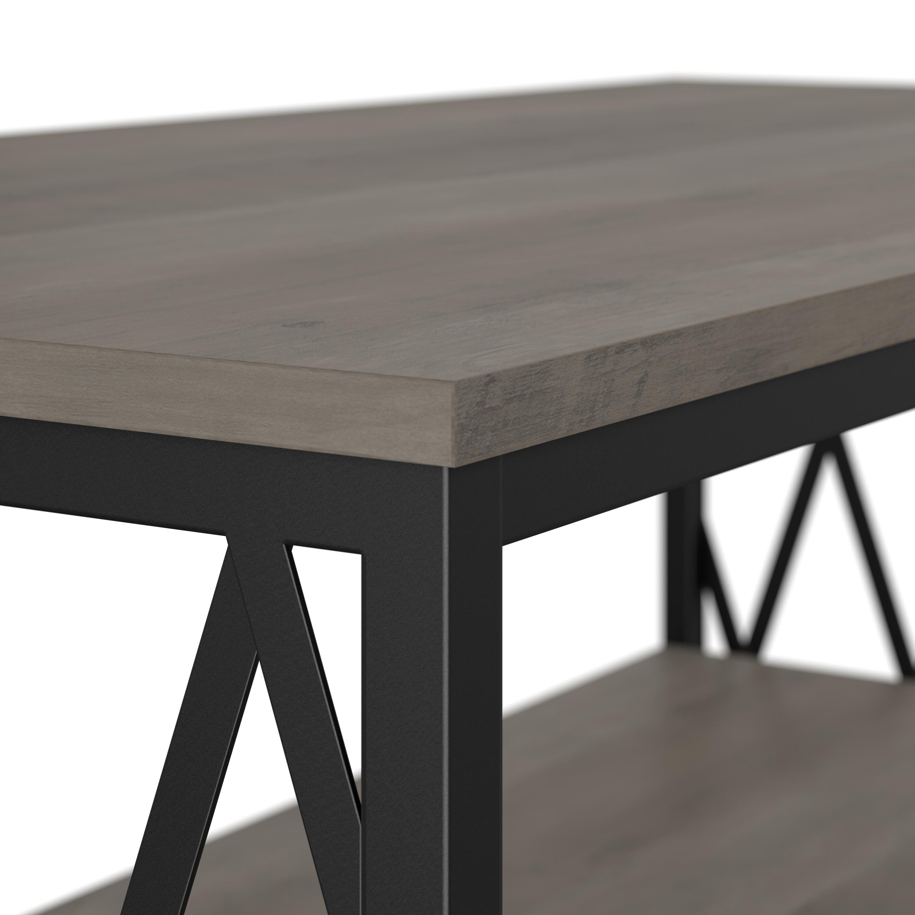 Shop Bush Furniture City Park Industrial Coffee Table 03 CPT248DG-03 #color_driftwood gray