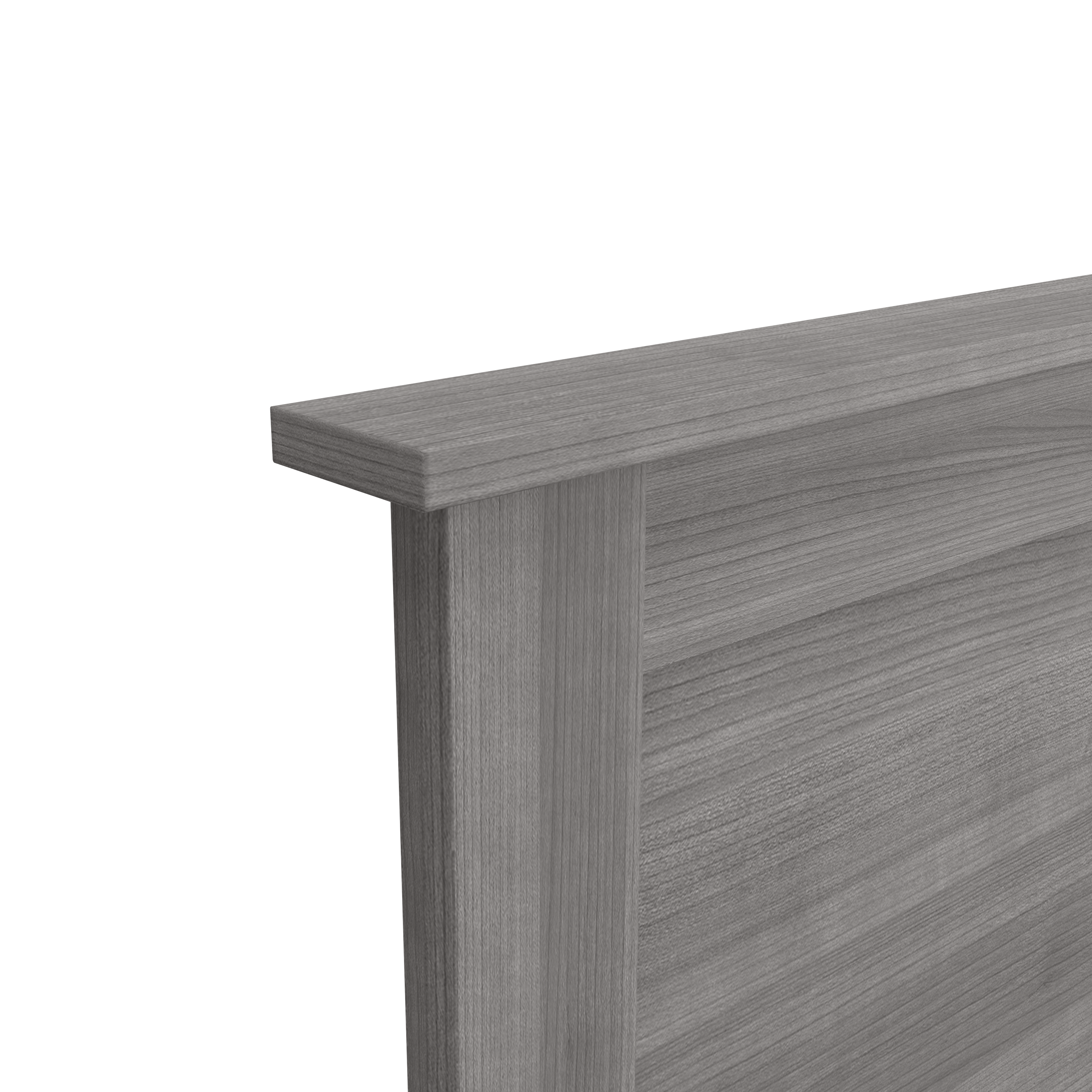 Shop Bush Furniture Somerset Full/Queen Size Headboard, Dresser and Nightstand Bedroom Set 03 SET003PG #color_platinum gray