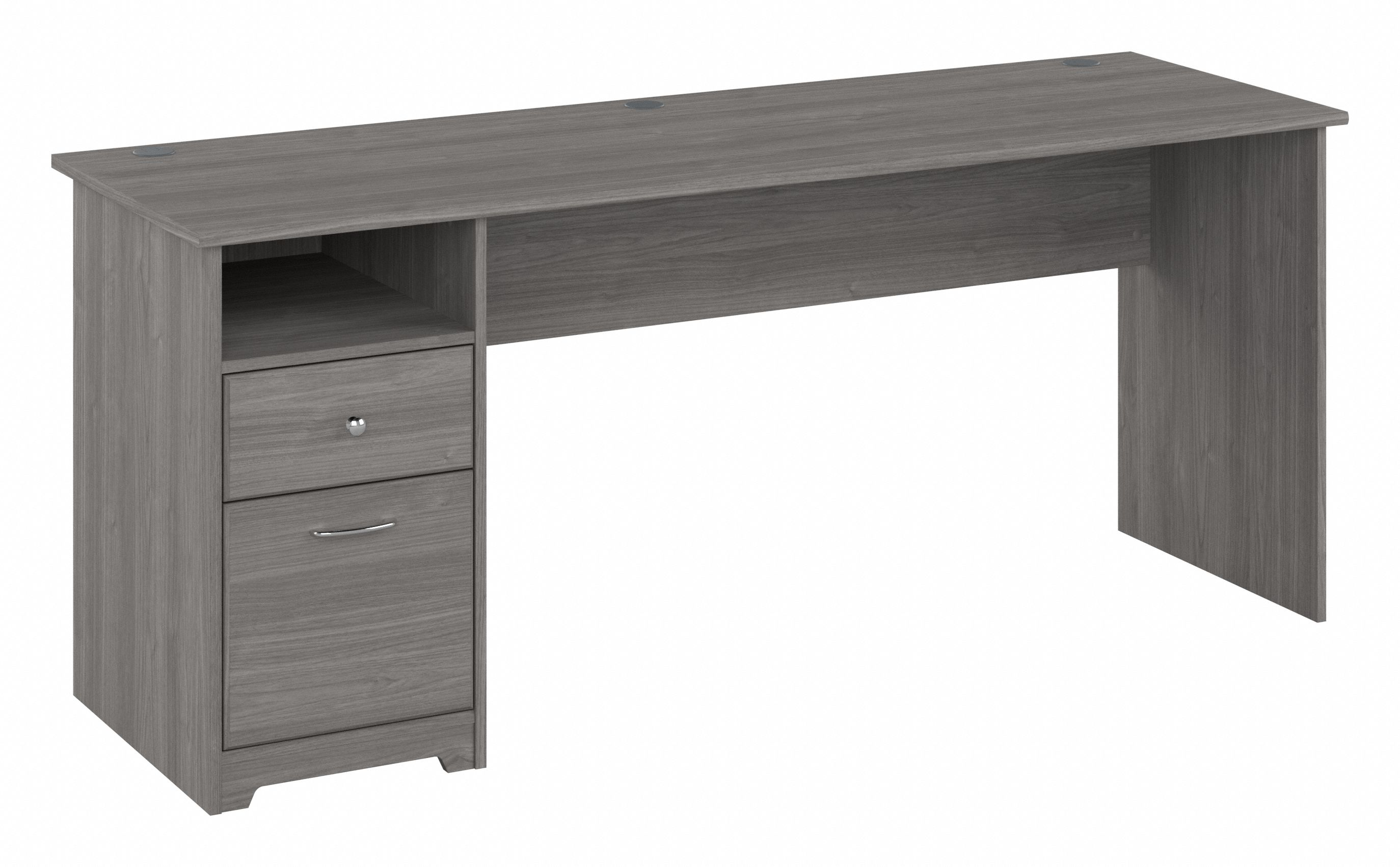 Shop Bush Furniture Cabot 72W Computer Desk with Drawers 02 WC31372 #color_modern gray