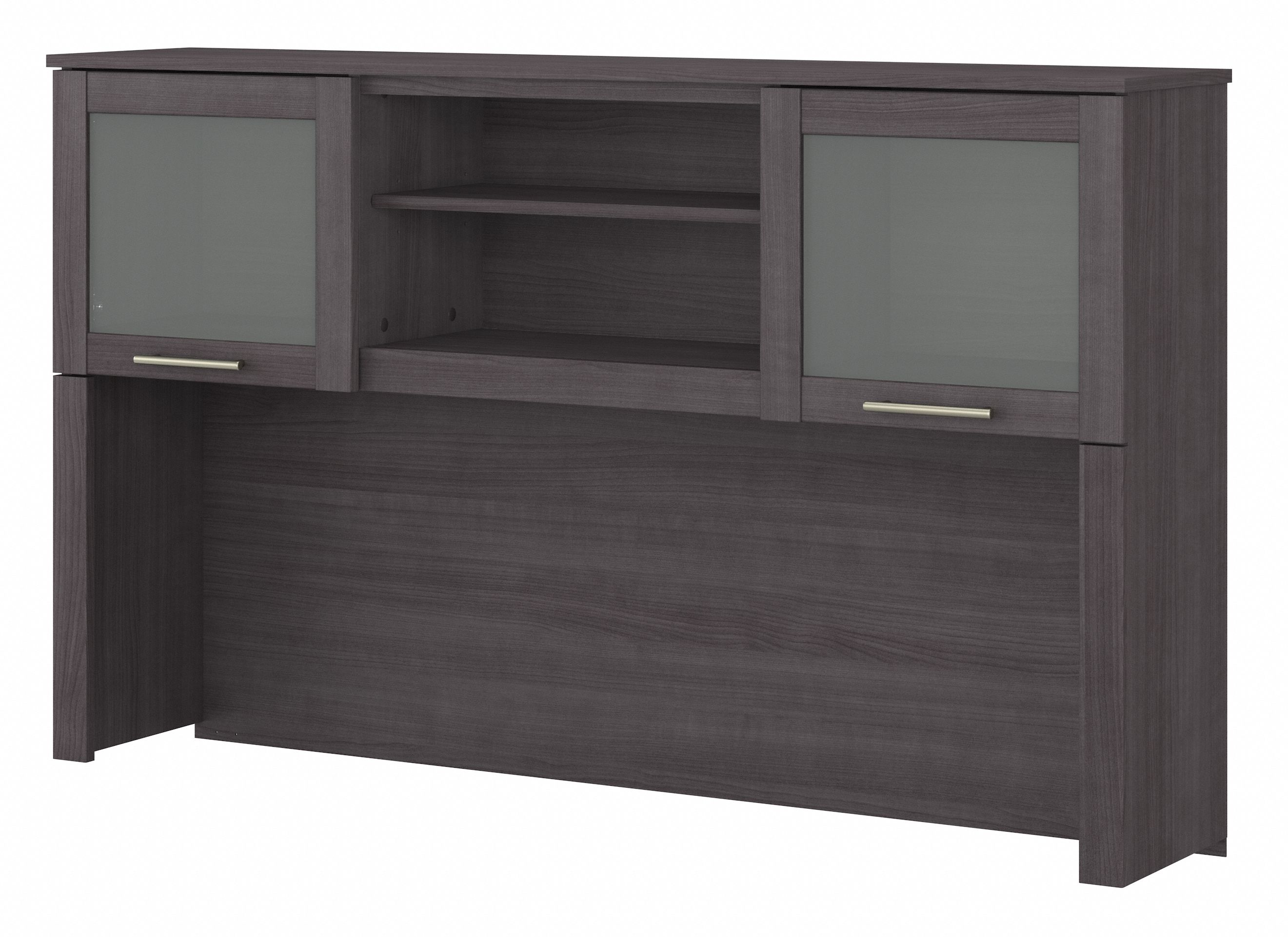Shop Bush Furniture Somerset 60W Desk Hutch 02 WC81531 #color_storm gray