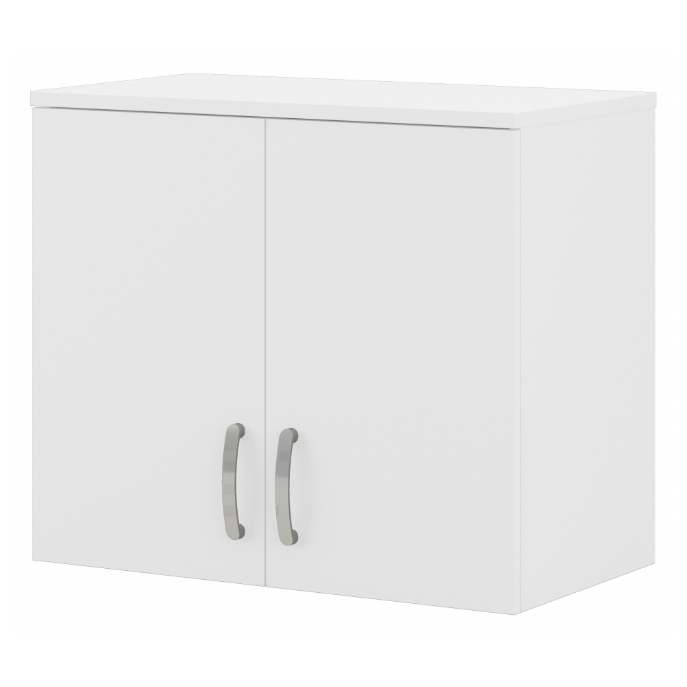Shop Bush Business Furniture Universal Laundry Room Wall Cabinet with Doors and Shelves, Image 01, LNS428WH-Z, #color_white