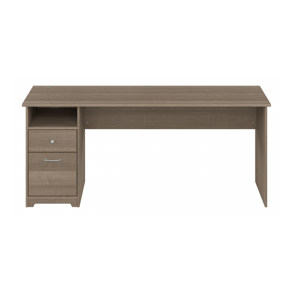 Shop Bush Furniture Cabot 72W Computer Desk with Drawers, Image 03, WC31272, #color_ash gray