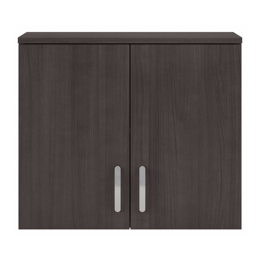 Shop Bush Business Furniture Universal Laundry Room Wall Cabinet with Doors and Shelves, Image 03, LNS428SG-Z, #color_storm gray