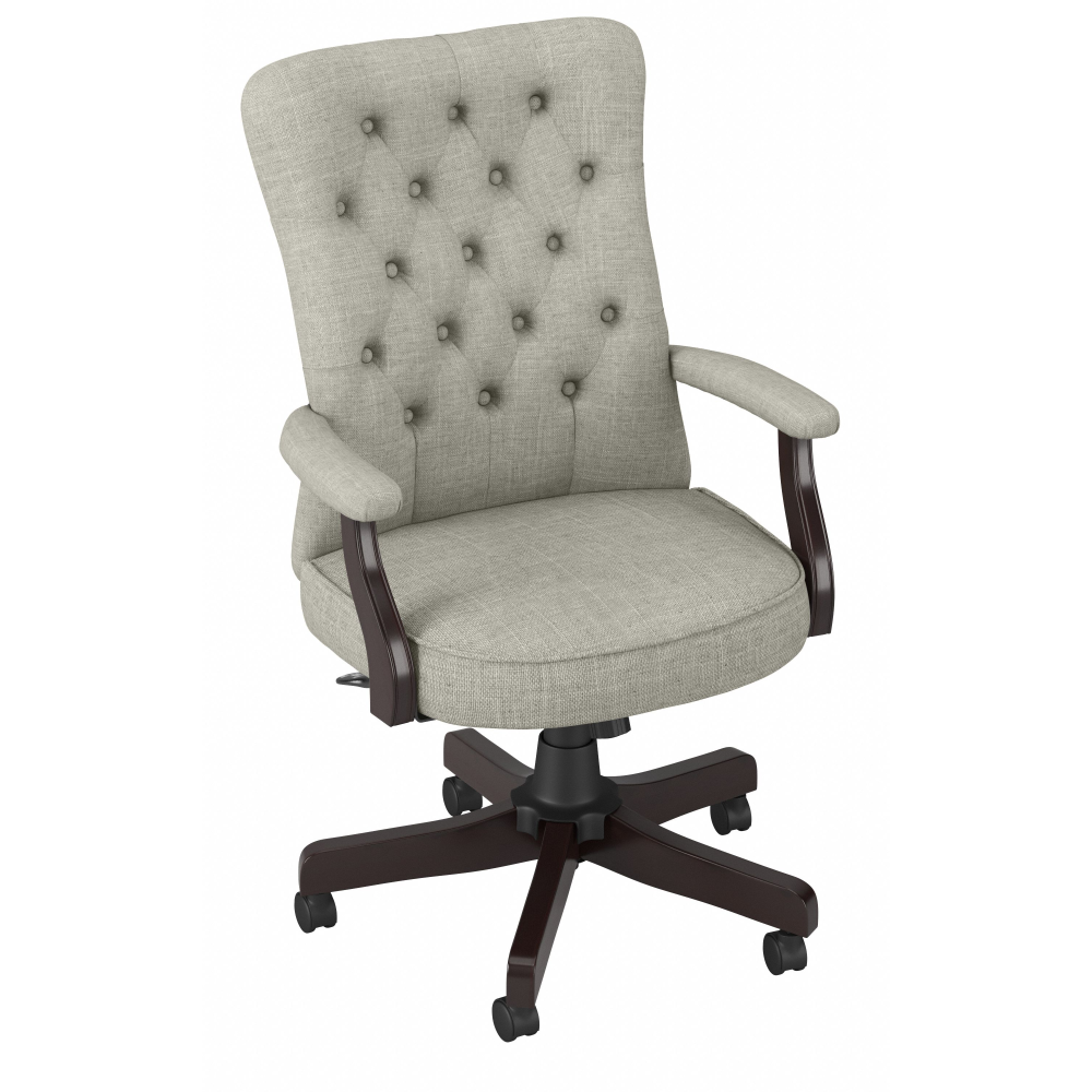 Shop Bush Business Furniture Arden Lane High Back Tufted Office Chair with Arms, Image 03, CH2303LGF-03, #color_light gray