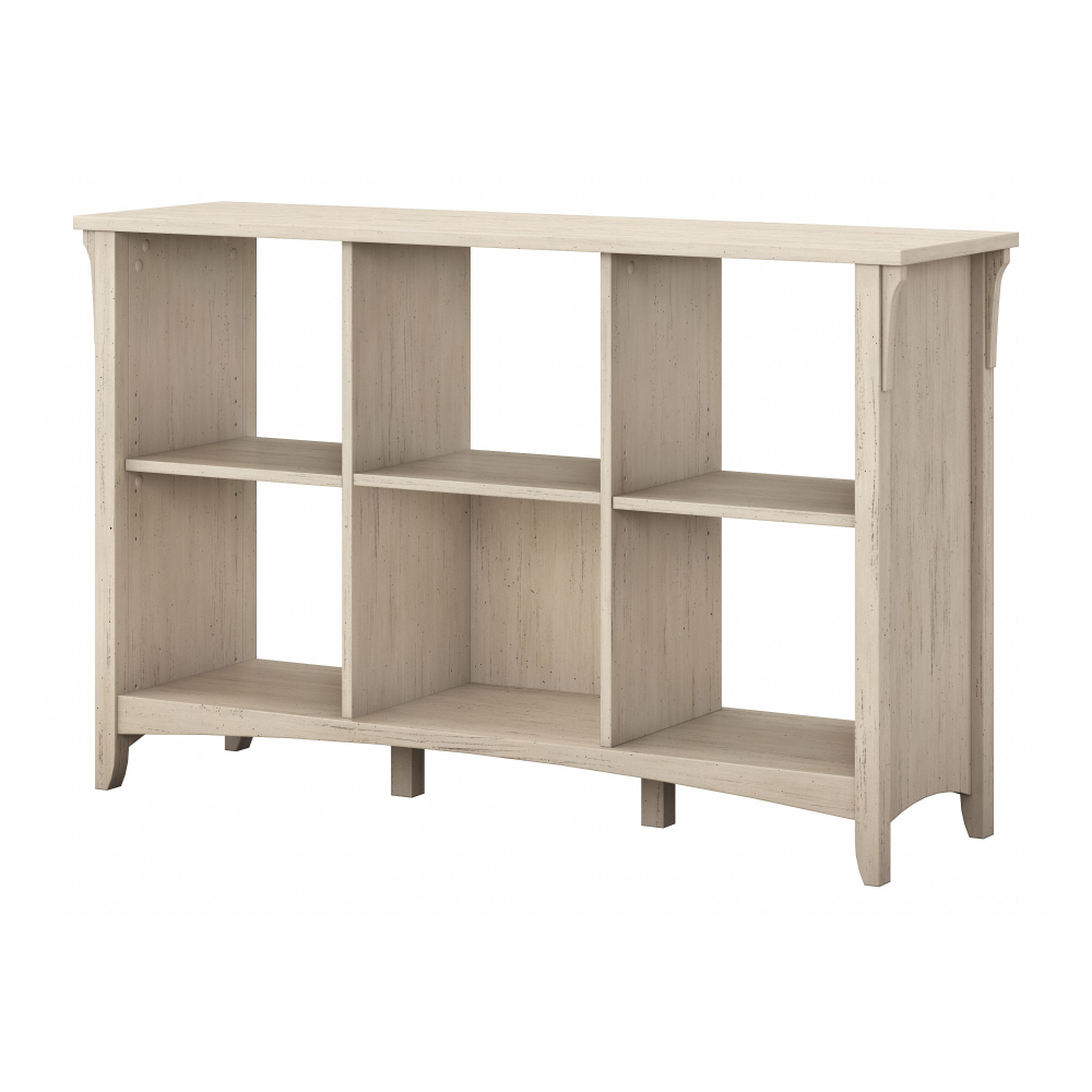 Shop Bush Furniture Salinas 6 Cube Organizer, Image 01, SAB148AW-03, #color_antique white