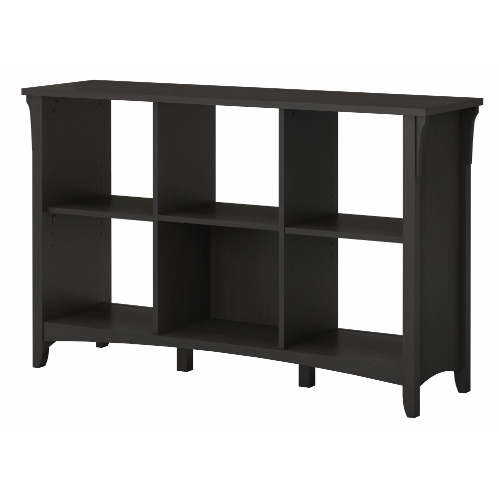 Shop Bush Furniture Salinas 6 Cube Organizer, Image 01, SAB148VB-03, #color_vintage black