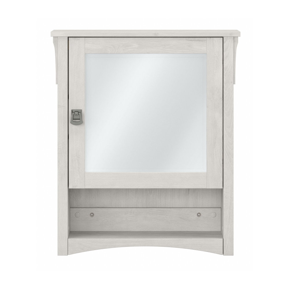 Shop Bush Furniture Salinas Bathroom Medicine Cabinet with Mirror, Image 03, SAWS224LW-03, #color_linen white oak