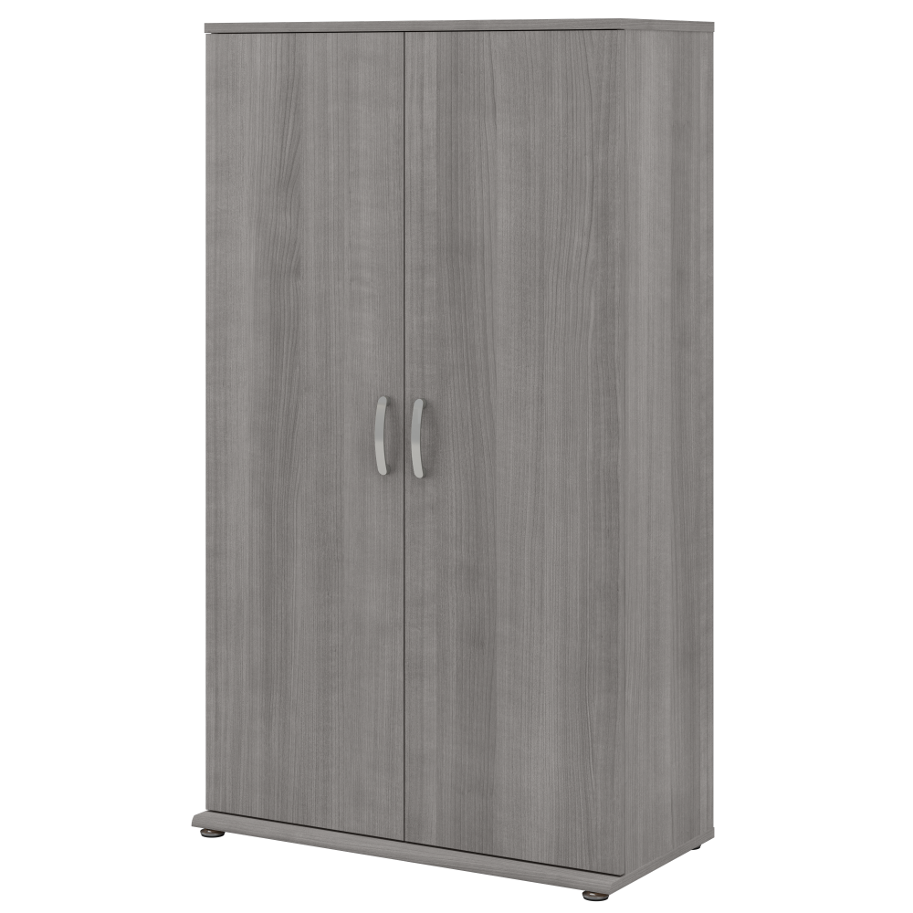 Shop Bush Business Furniture Universal Tall Garage Storage Cabinet with Doors and Shelves, Image 01, GAS136PG-Z, #color_platinum gray