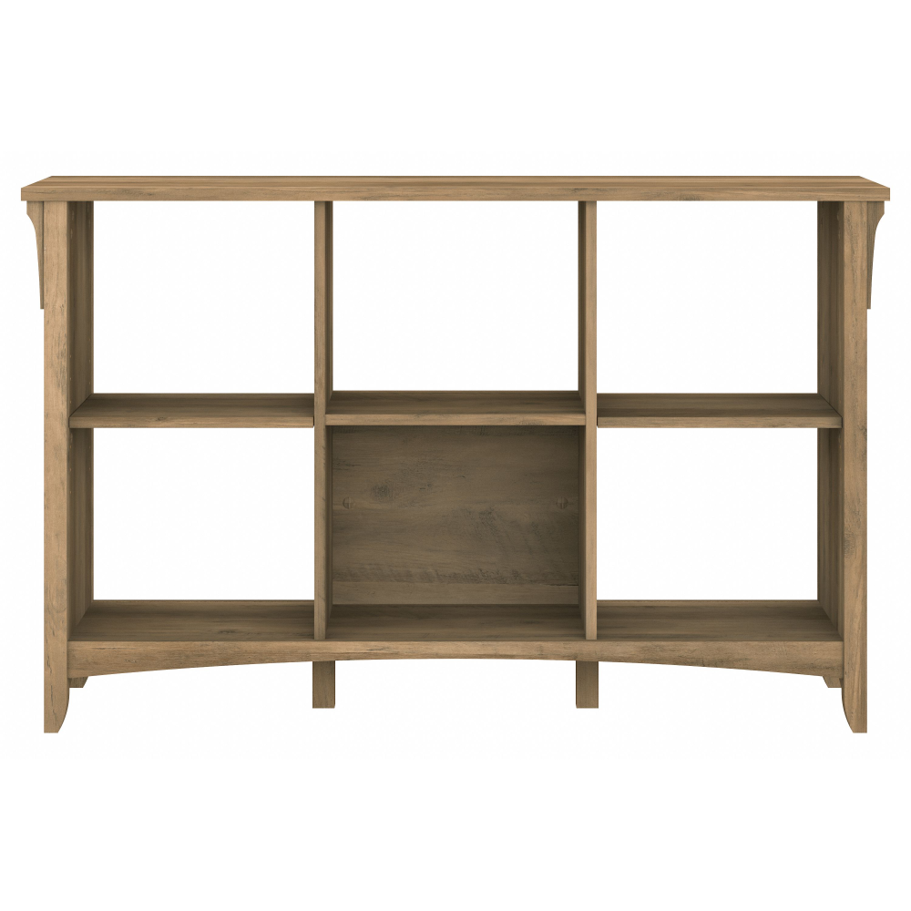 Shop Bush Furniture Salinas 6 Cube Organizer, Image 03, SAB148RCP-03, #color_reclaimed pine