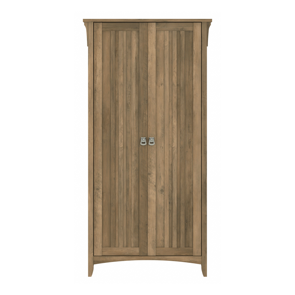 Shop Bush Furniture Salinas Tall Storage Cabinet with Doors, Image 03, SAS332RCP-03, #color_reclaimed pine