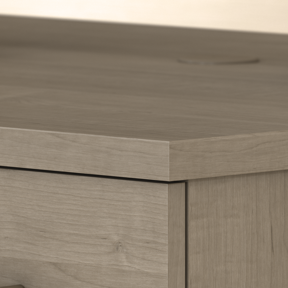 Shop Bush Furniture Somerset Small Storage Cabinet with Doors and Shelves, Image 06, STS130AG, #color_ash gray