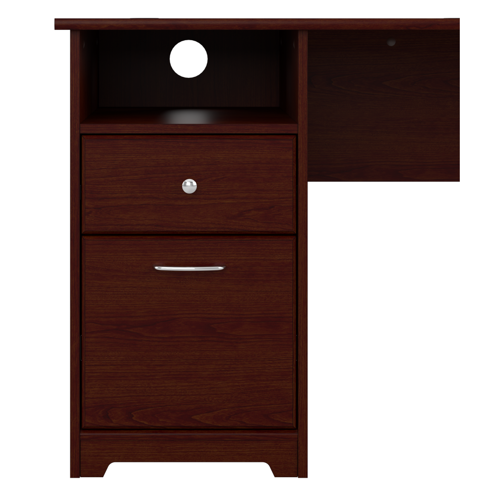 Shop Bush Furniture Cabot 72W Computer Desk with Drawers, Image 06, WC31472, #color_harvest cherry